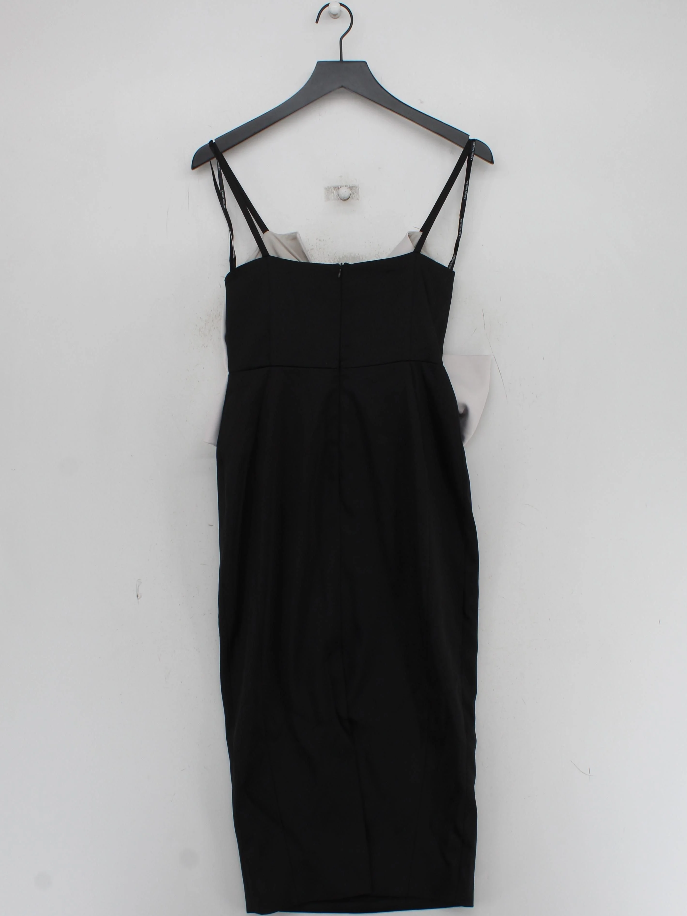 Karen Millen Bodycon Midi Dress UK8 in Black RRP £229 - Image 2