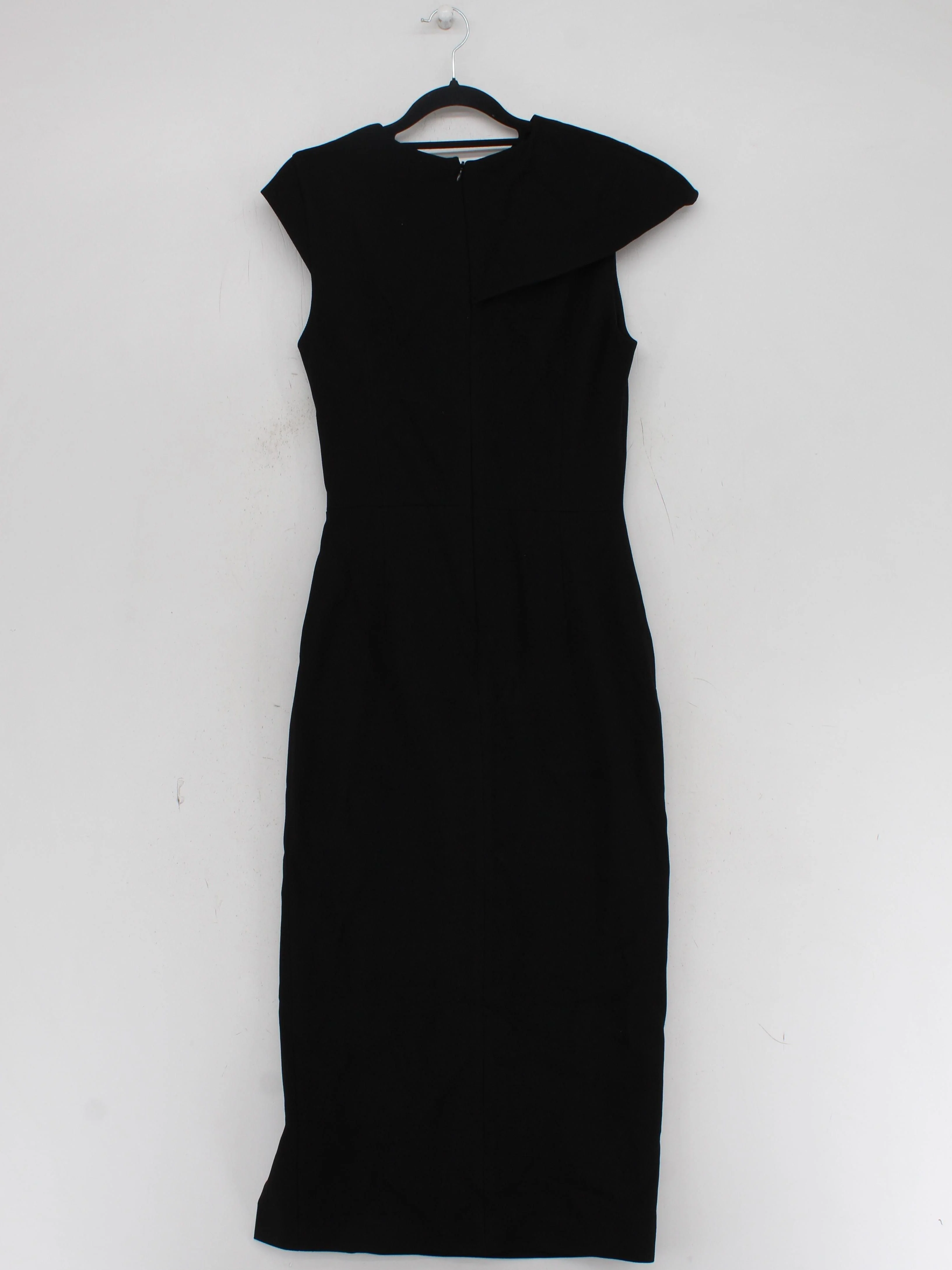 Karen Millen Bodycon Midi Dress UK8 in Black RRP £229 - Image 2