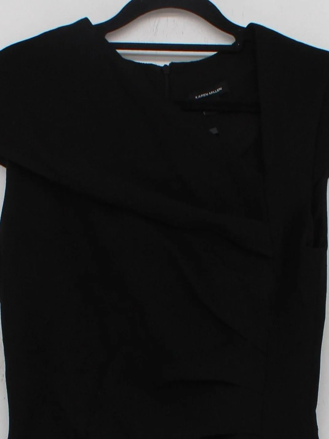 Karen Millen Bodycon Midi Dress UK8 in Black RRP £229 - Image 3