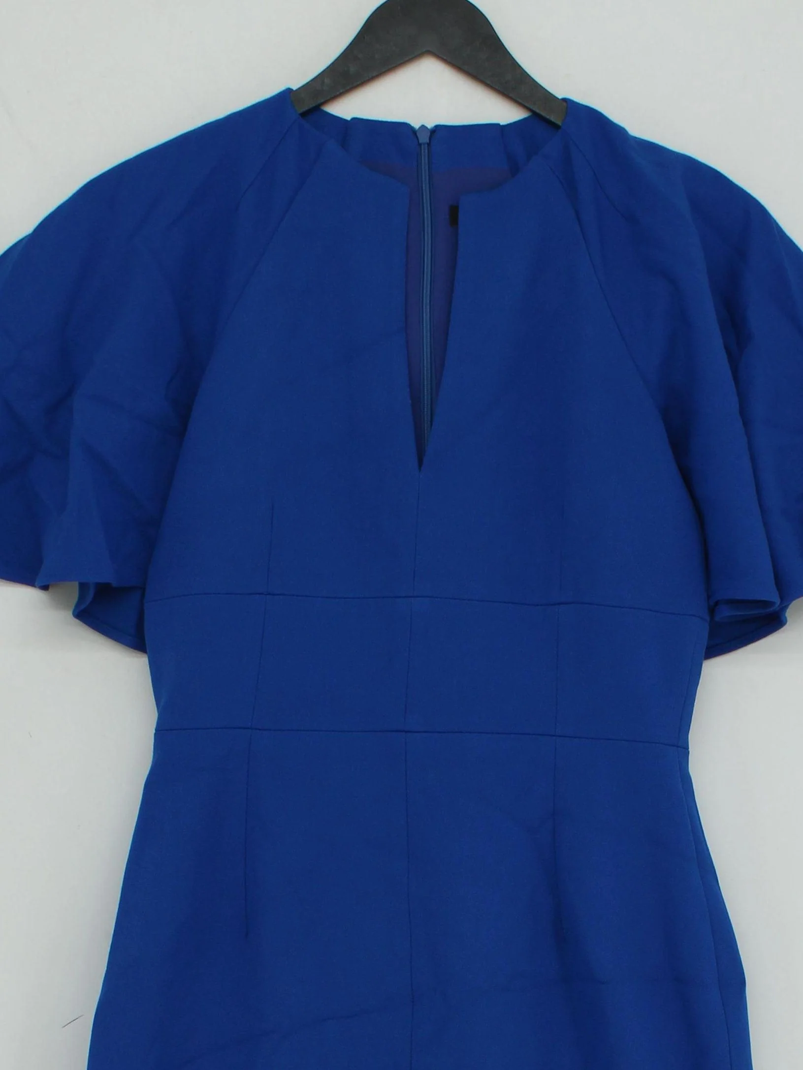 Karen Millen Bodycon Midi Dress UK8 in Blue RRP £199 - Image 3