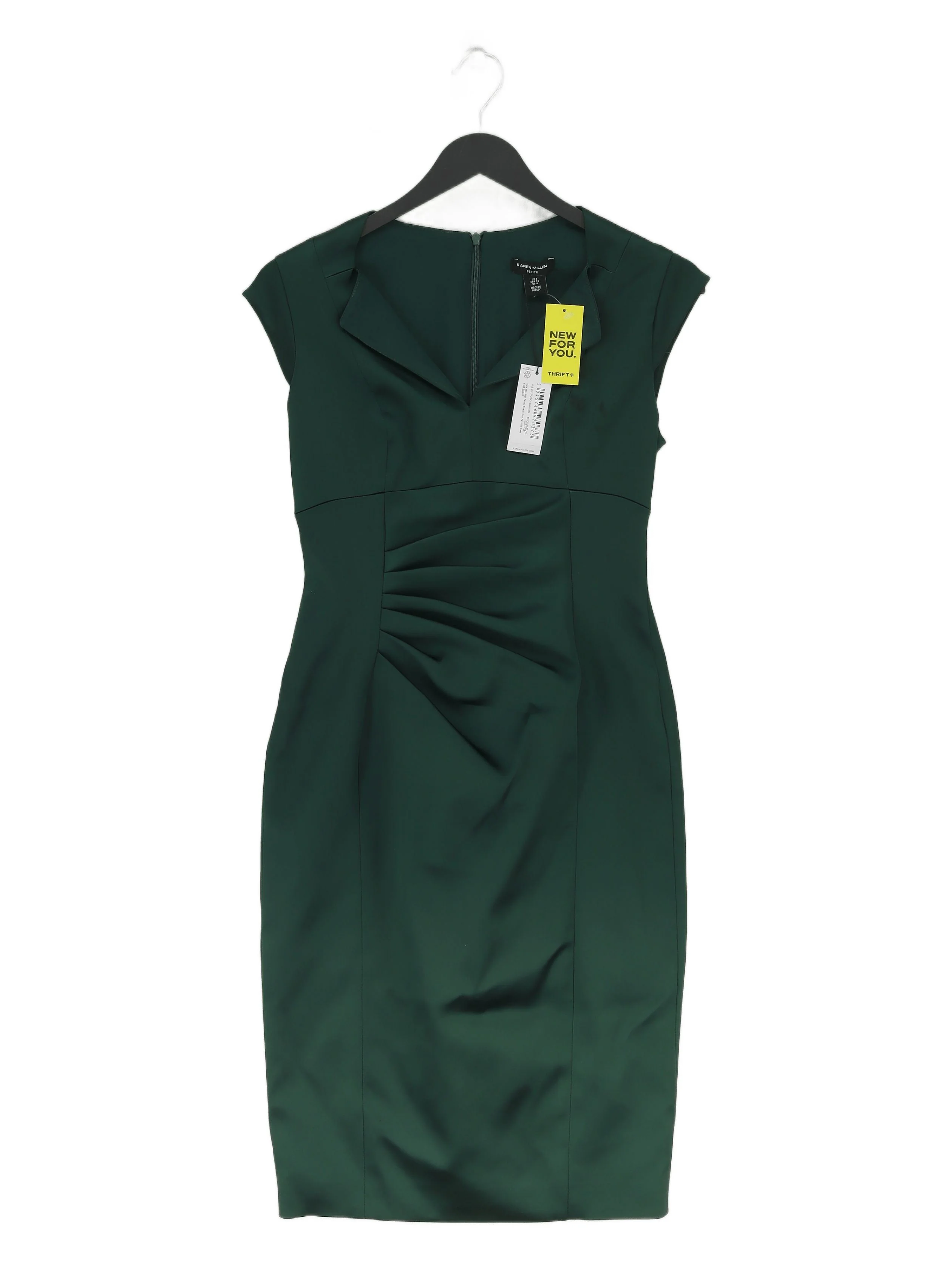 Karen Millen Bodycon Midi Dress UK8 in Green RRP £229 - Image 2