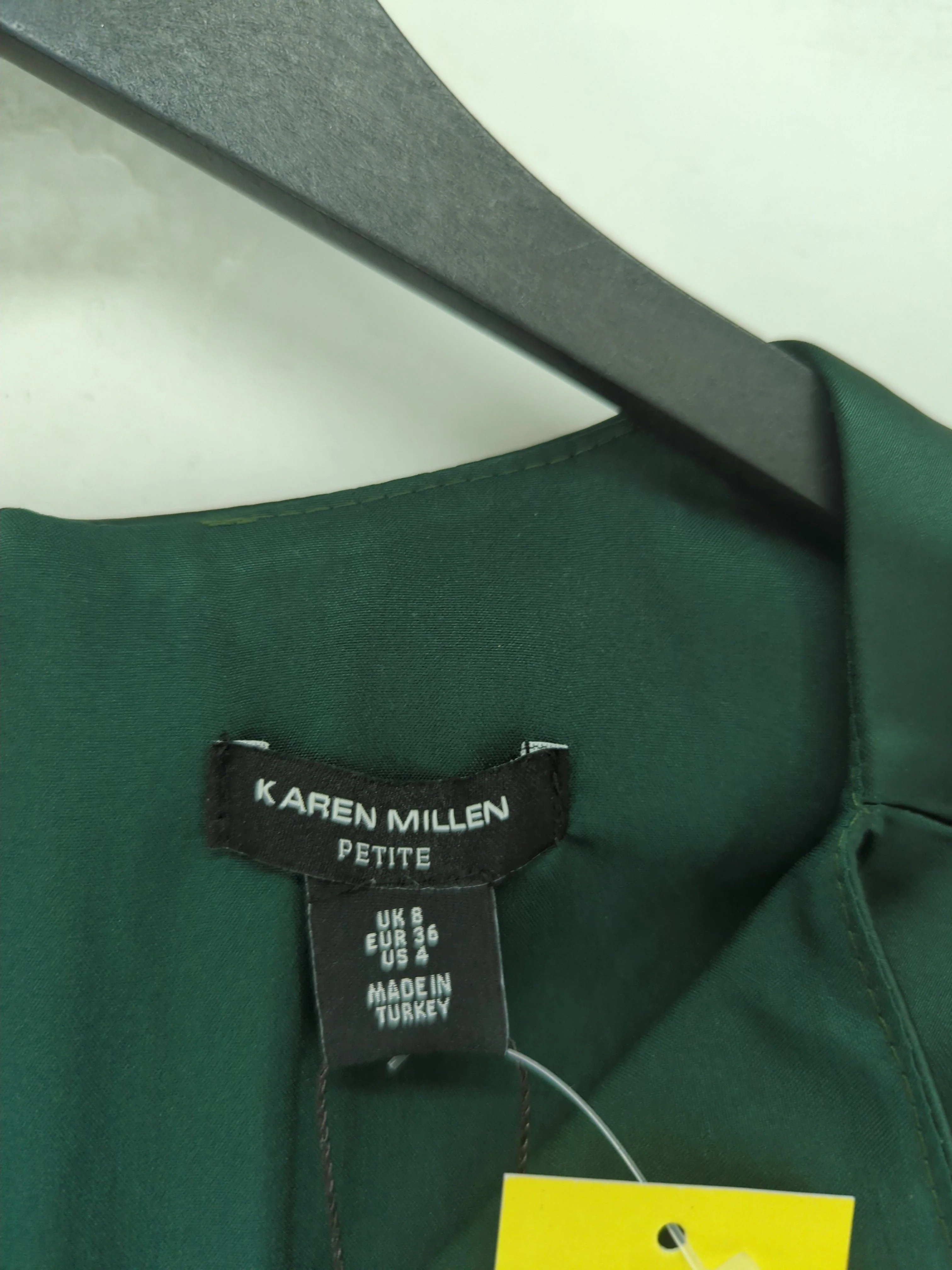 Karen Millen Bodycon Midi Dress UK8 in Green RRP £229 - Image 6