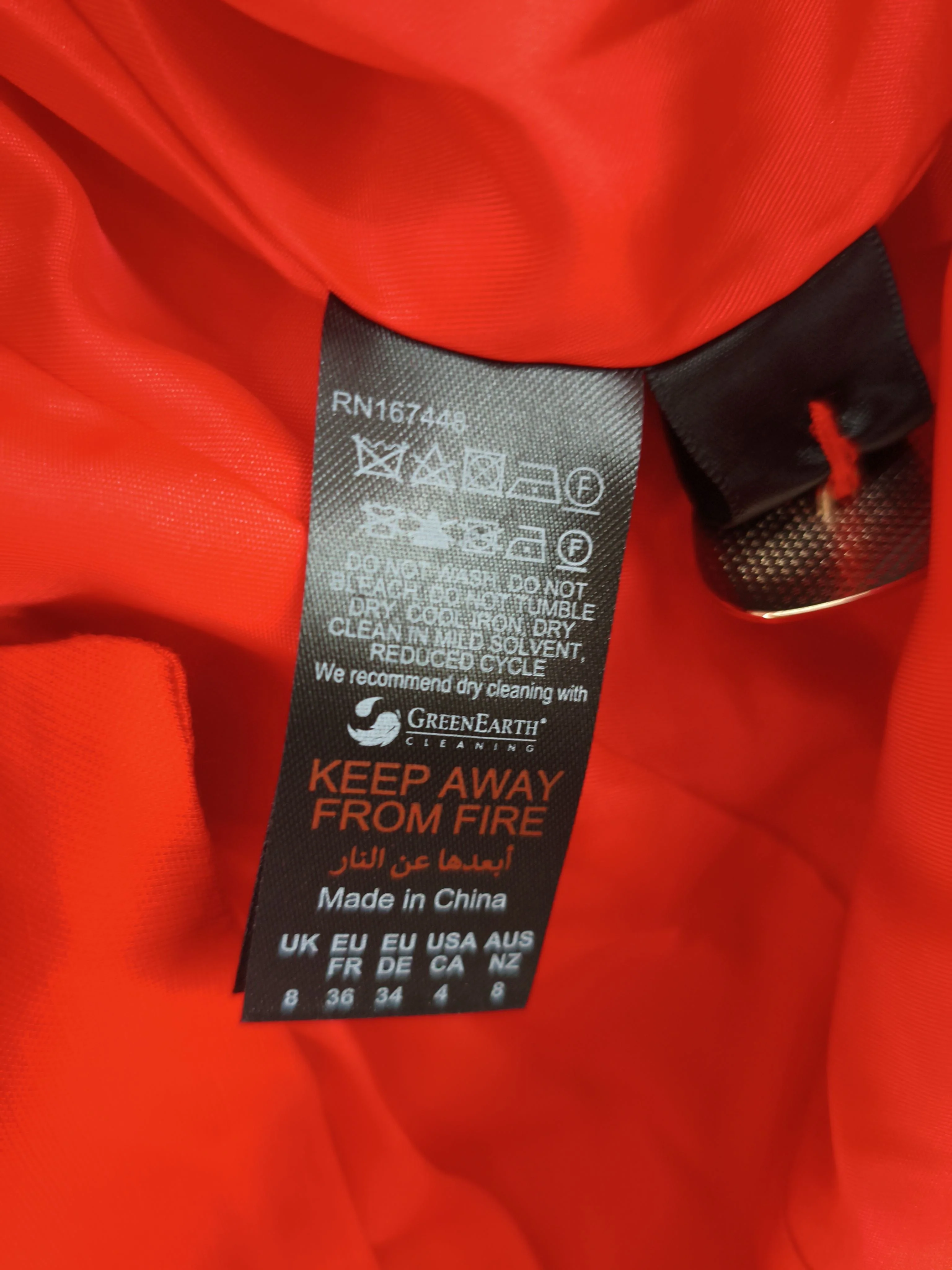 Karen Millen Bodycon Midi Dress UK8 in Red RRP £199 - Image 7