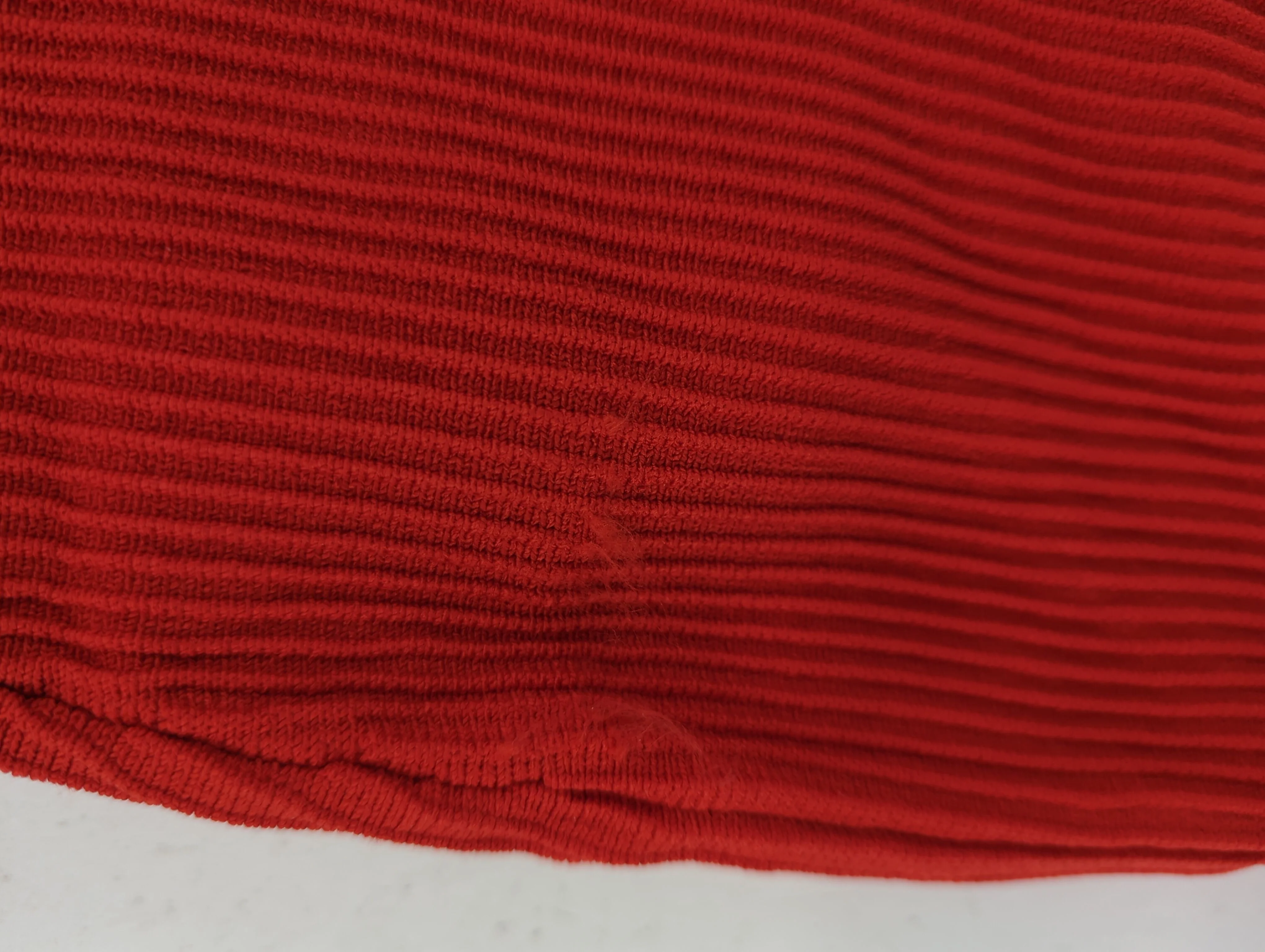 Karen Millen Bodycon Midi Dress XXS in Red RRP £119 - Image 5