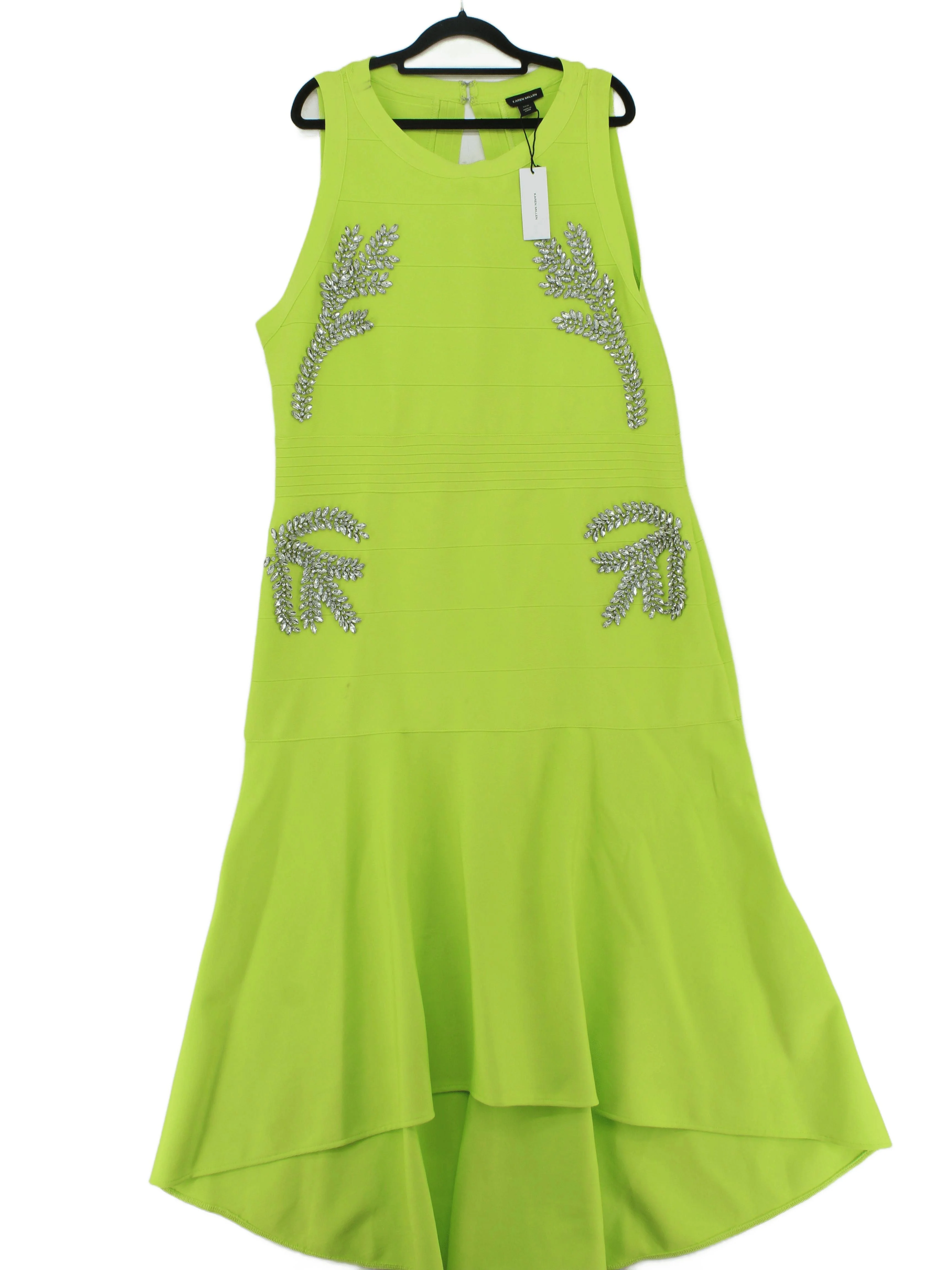 Karen Millen Bodycon Midi Dress XXXL in Green RRP £169 - Image 2