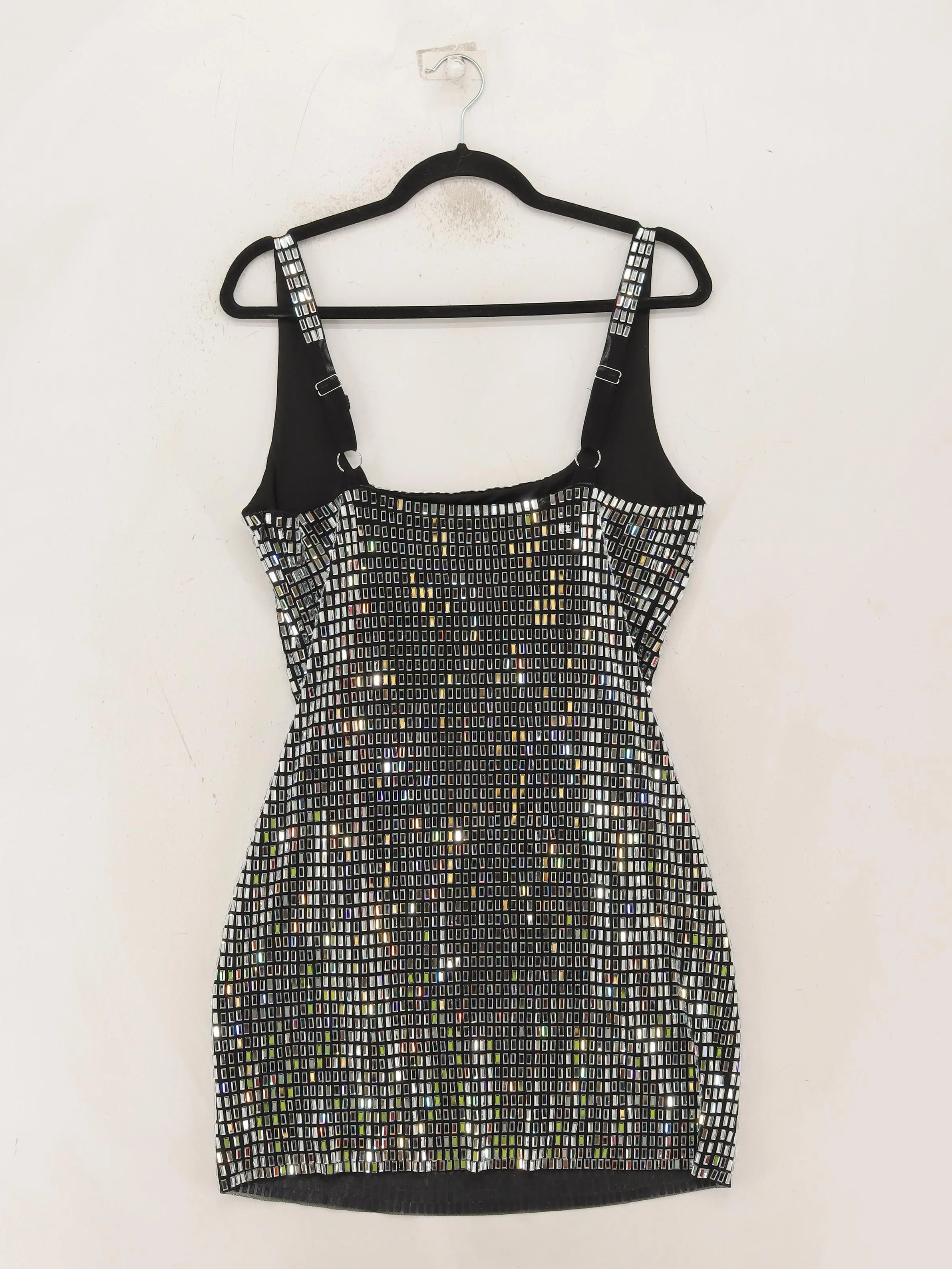 Karen Millen Bodycon Mini Dress M in Black RRP £139 - Image 2