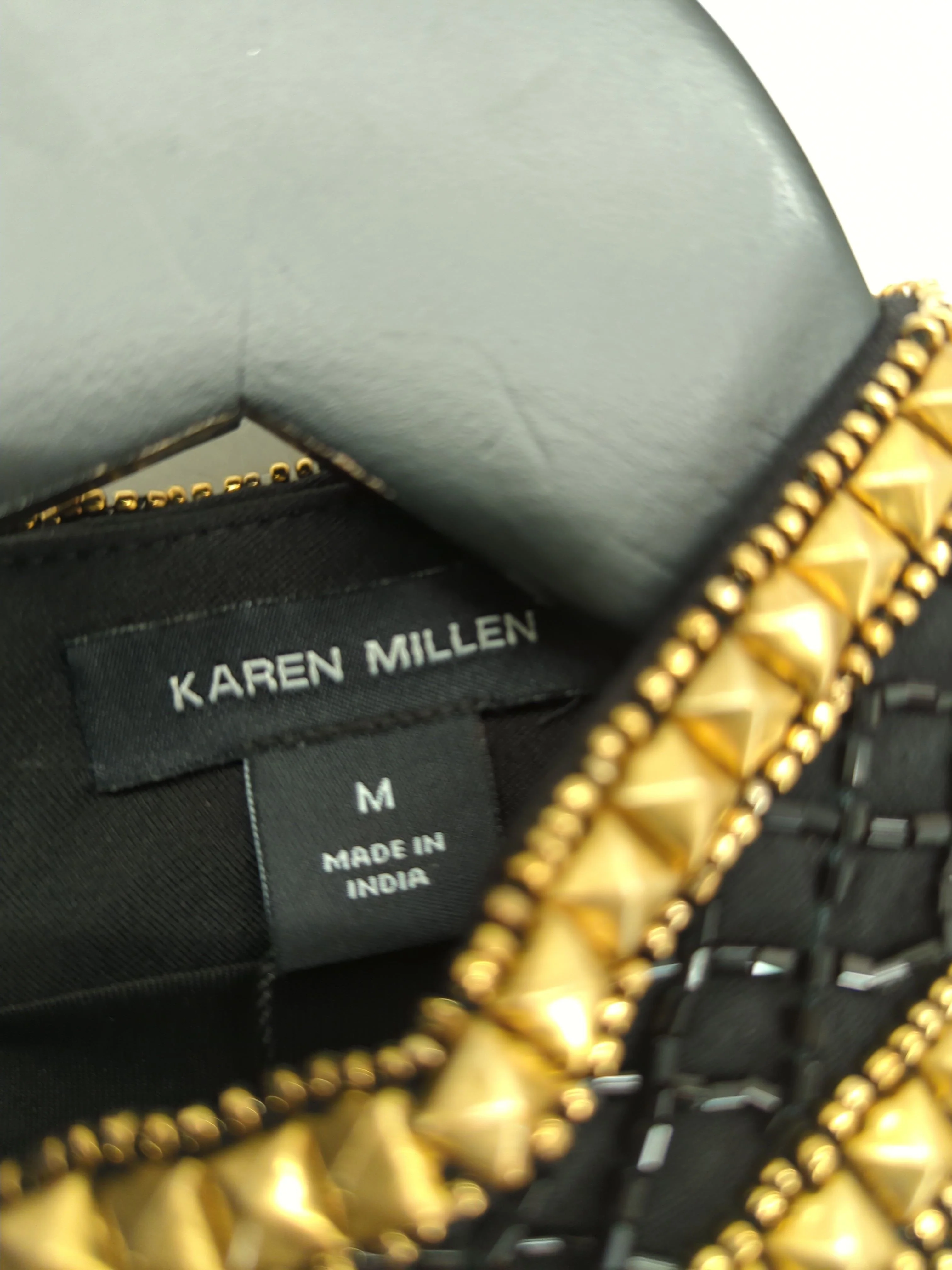 Karen Millen Bodycon Mini Dress M in Black RRP £229 - Image 7