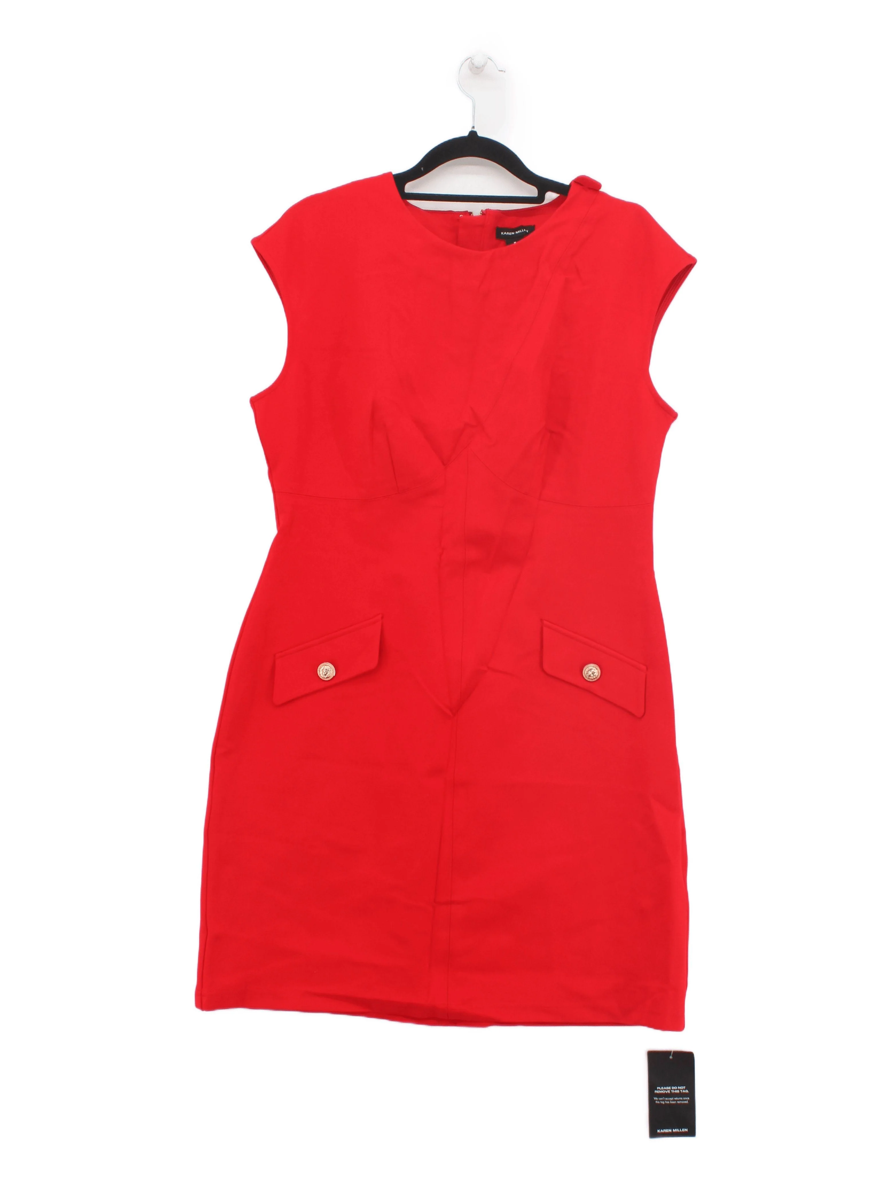 Karen Millen Bodycon Mini Dress M in Red RRP £89