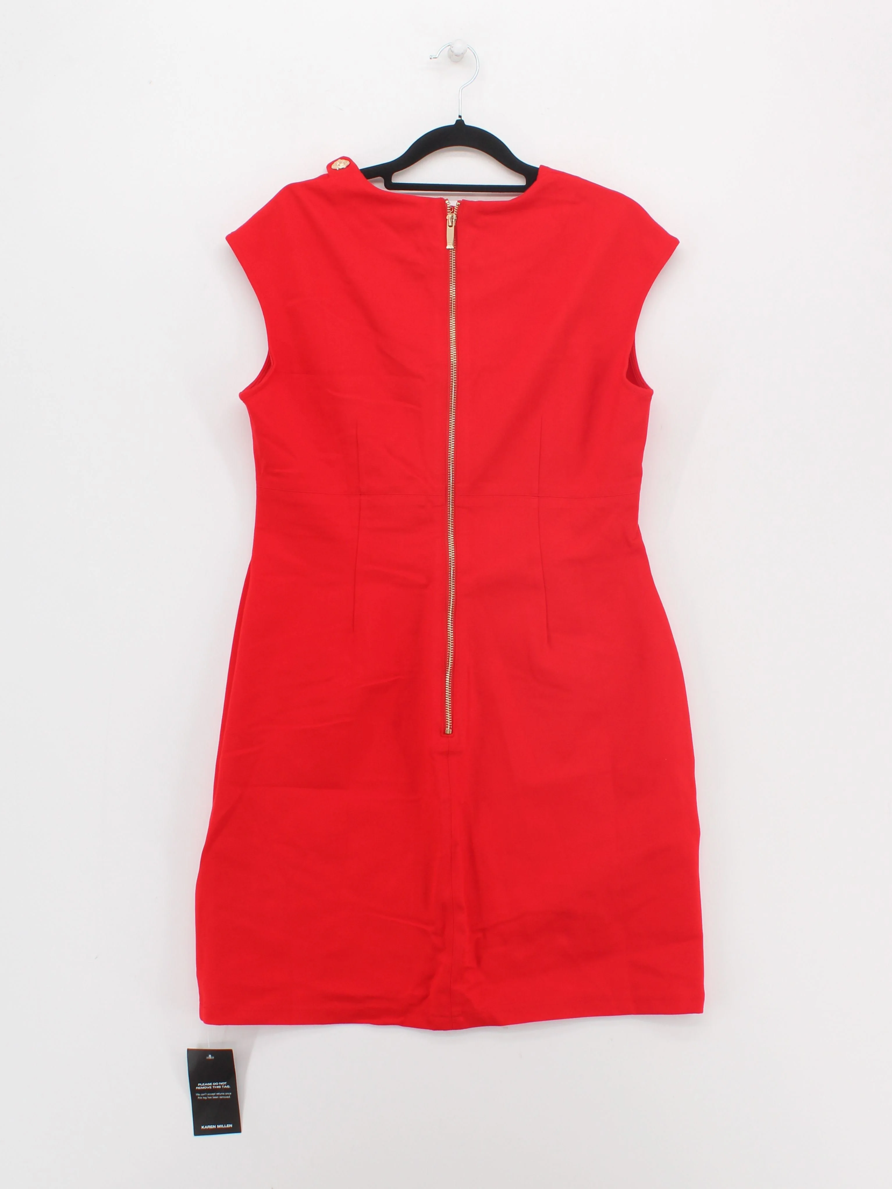 Karen Millen Bodycon Mini Dress M in Red RRP £89 - Image 2