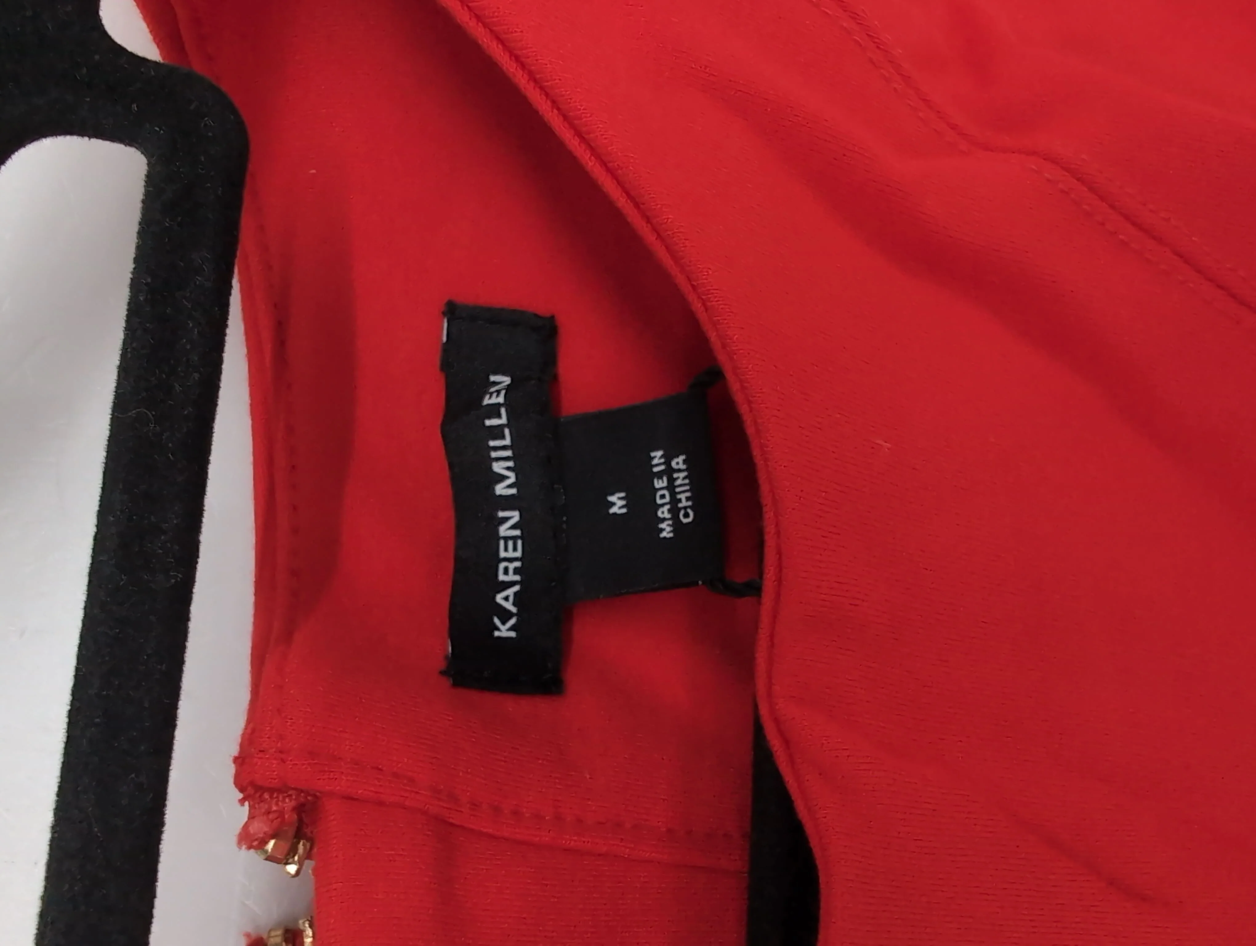 Karen Millen Bodycon Mini Dress M in Red RRP £89 - Image 5