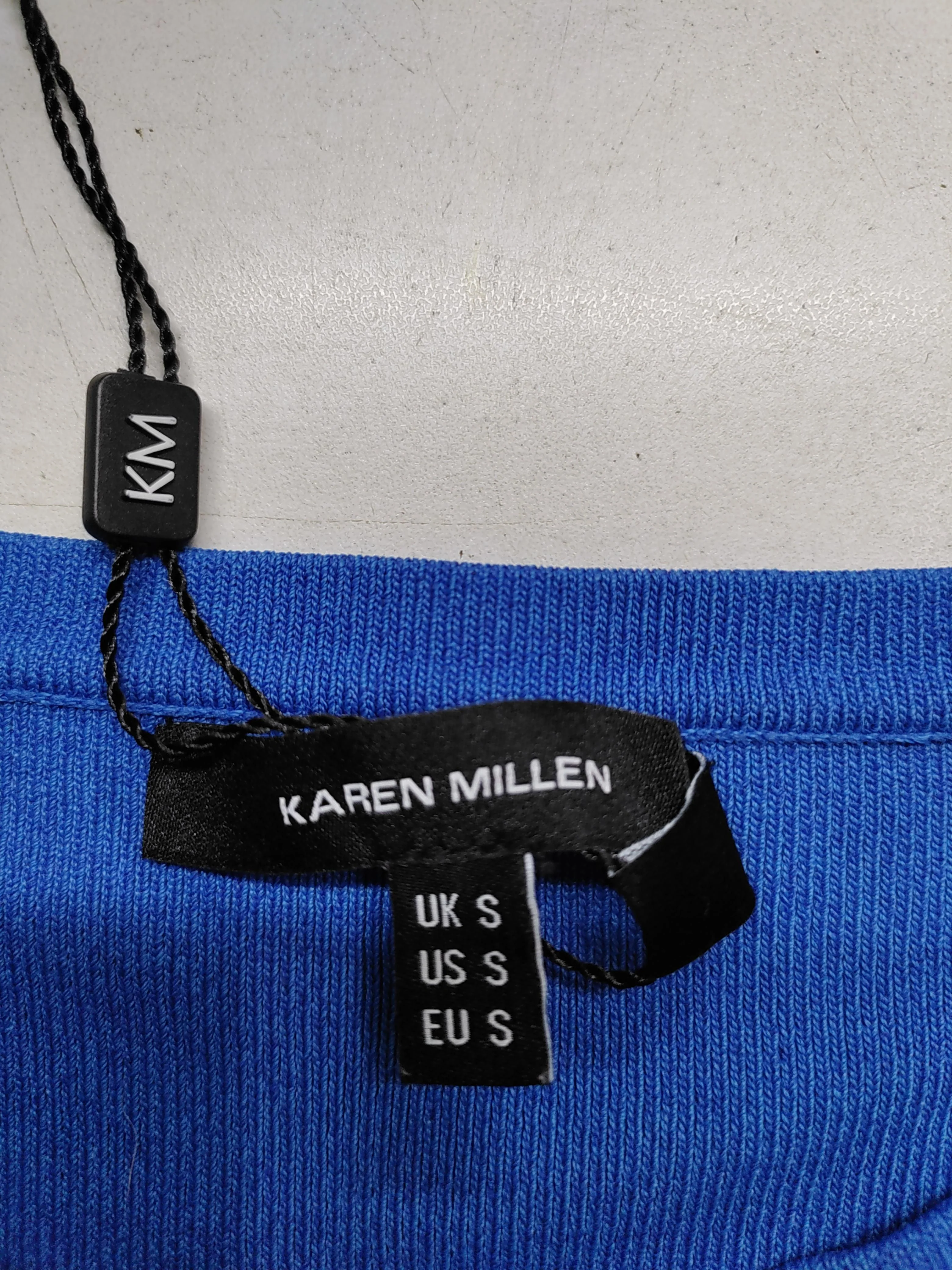 Karen Millen Bodycon Mini Dress S in Blue - Image 5