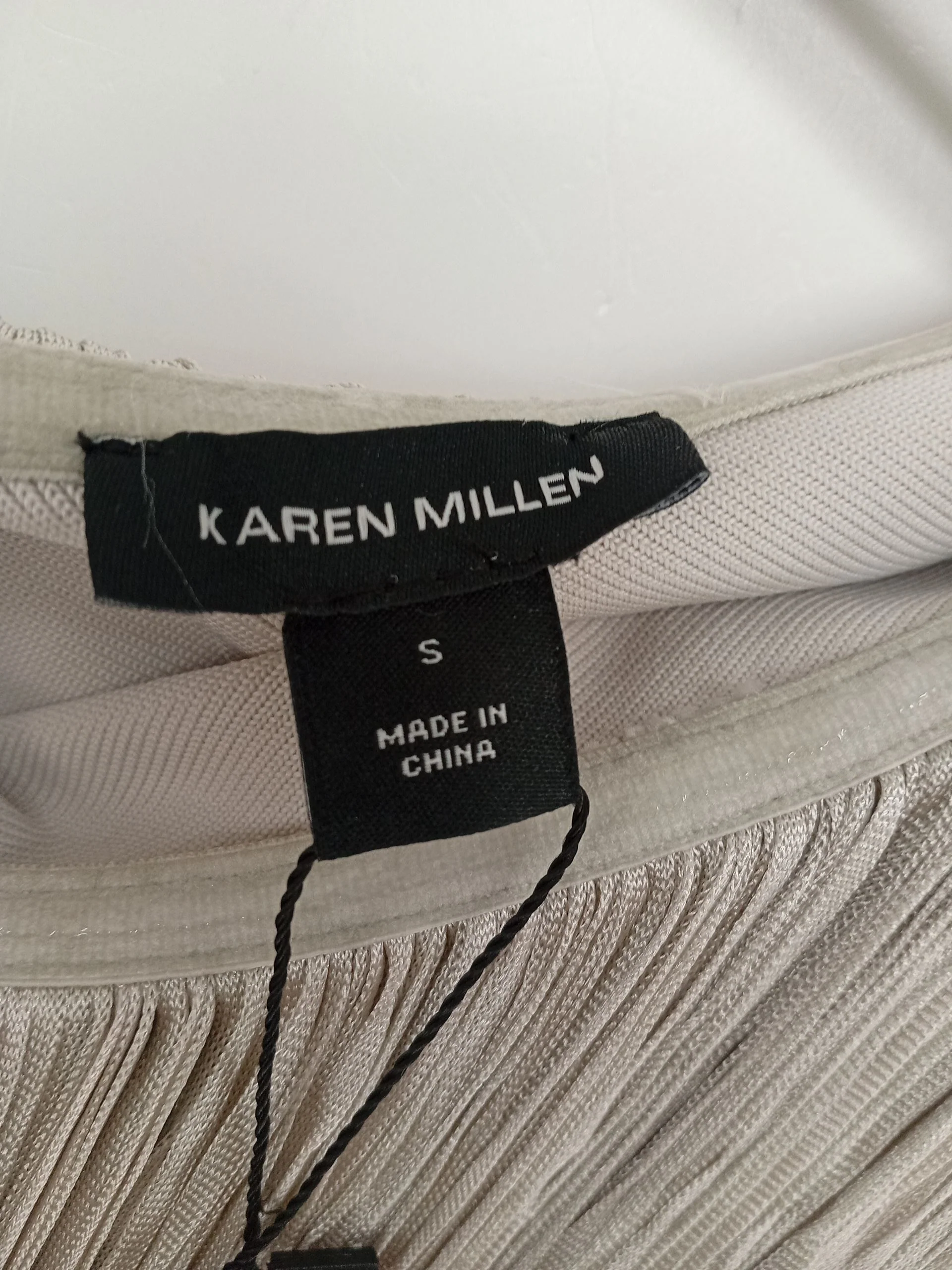 Karen Millen Bodycon Mini Dress S in Grey RRP £149 - Image 6