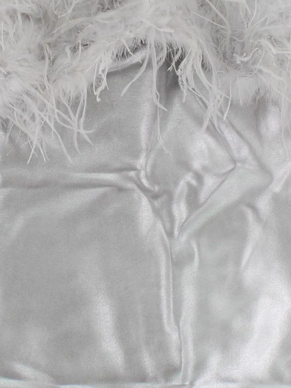 Karen Millen Bodycon Mini Dress S in Silver RRP £189 - Image 3