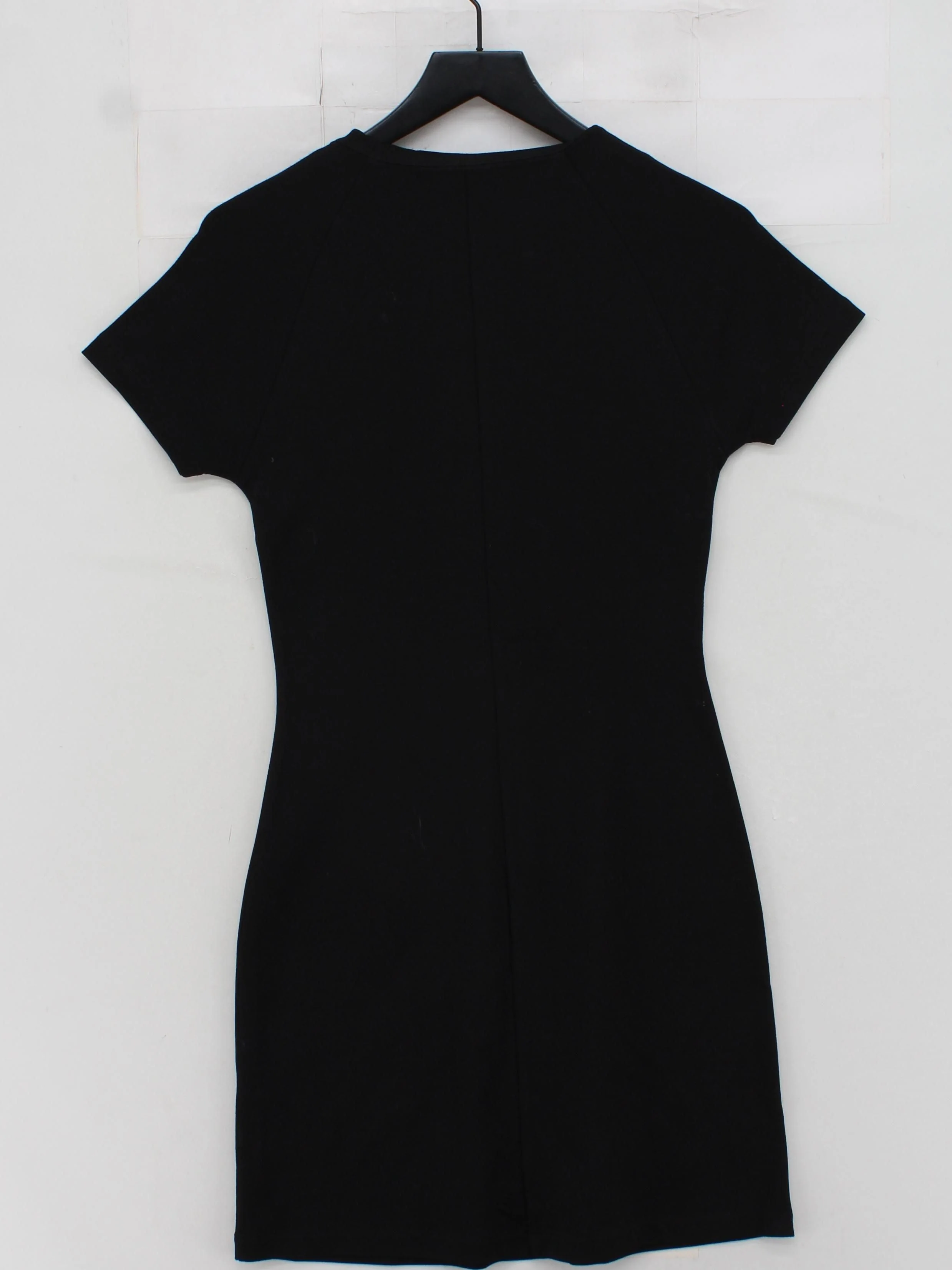 Karen Millen Bodycon Mini Dress UK10 in Black - Image 2