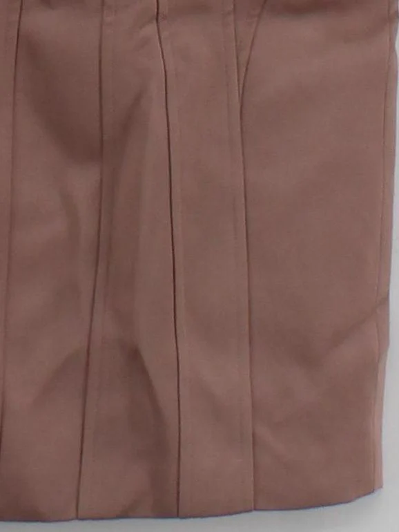 Karen Millen Bodycon Mini Dress UK10 in Tan RRP £149 - Image 4