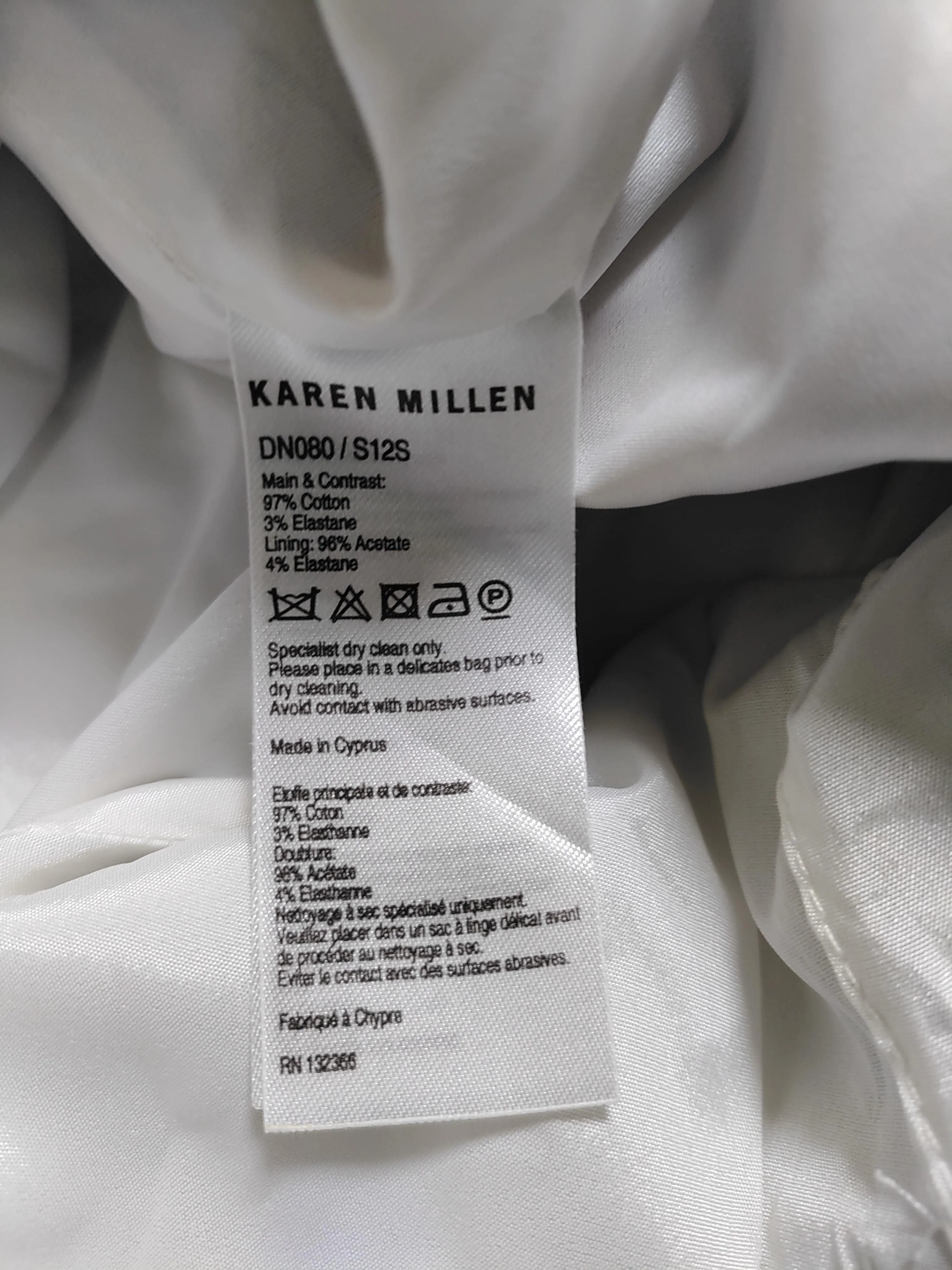 Karen Millen Bodycon Mini Dress UK14 in Multi - Image 7