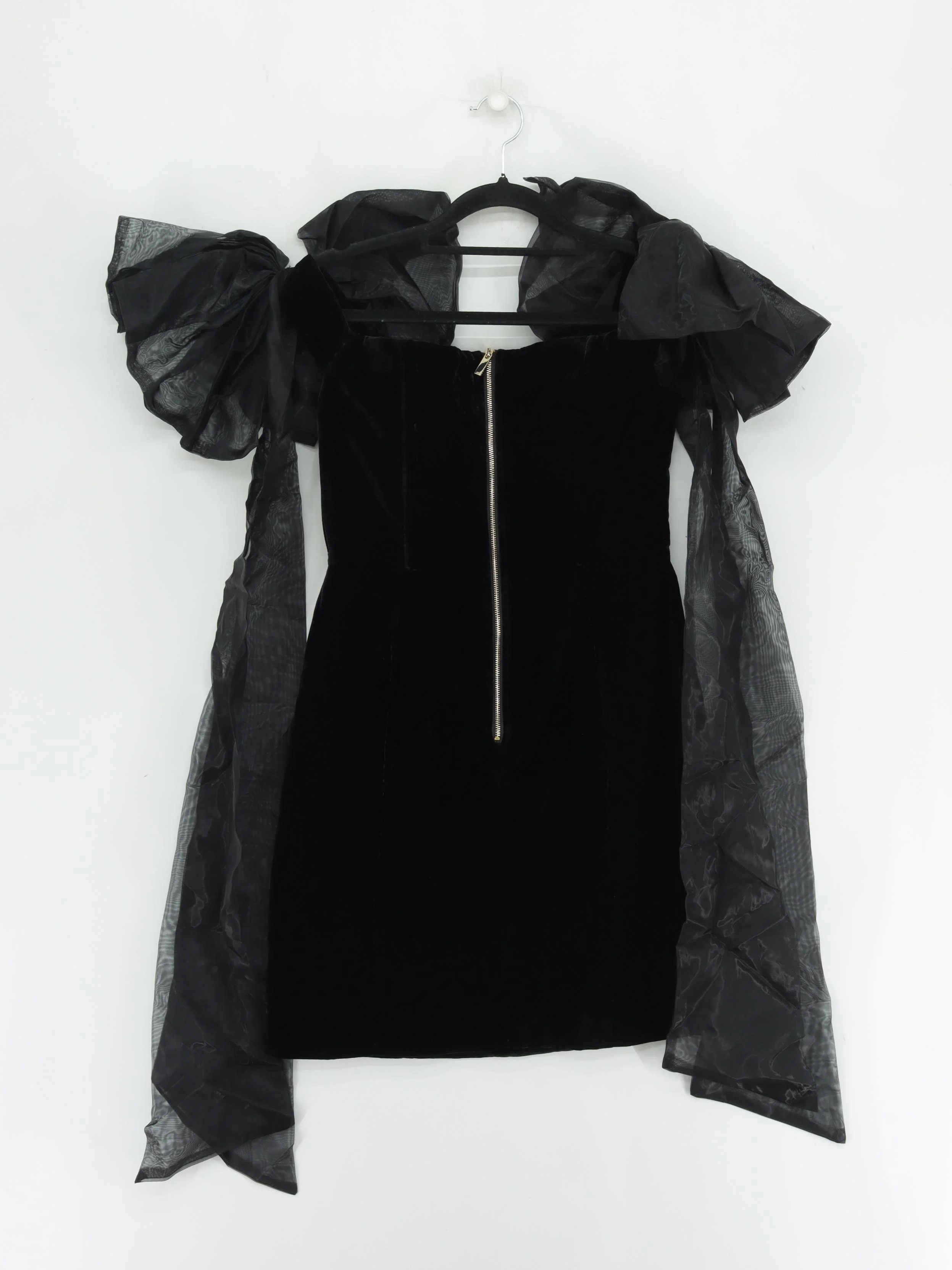 Karen Millen Bodycon Mini Dress UK8 in Black RRP £129 - Image 2