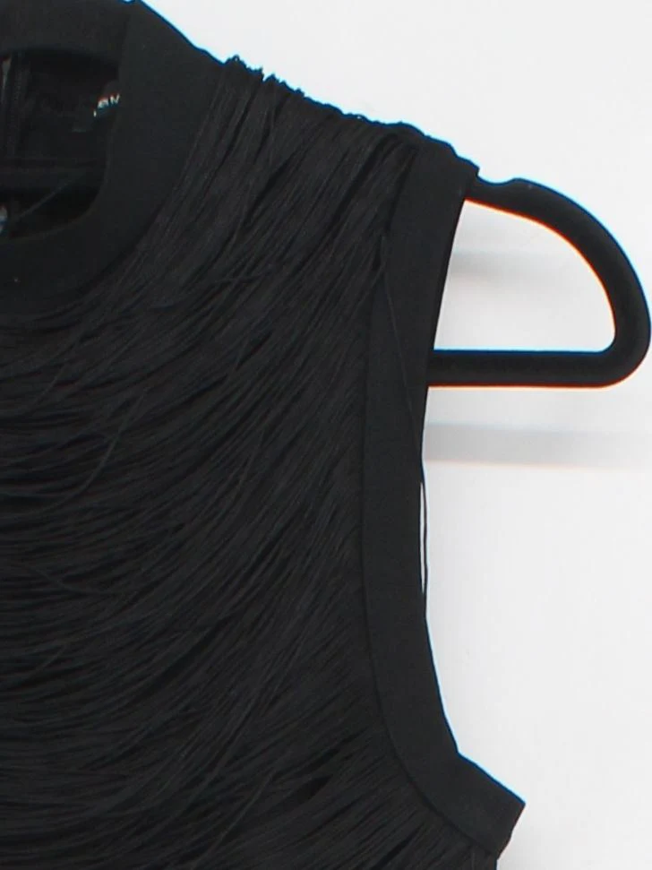 Karen Millen Bodycon Mini Dress XS in Black RRP £189 - Image 4