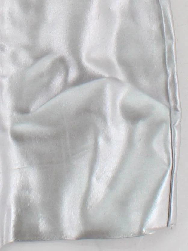 Karen Millen Bodycon Mini Dress XS in Silver RRP £189 - Image 4