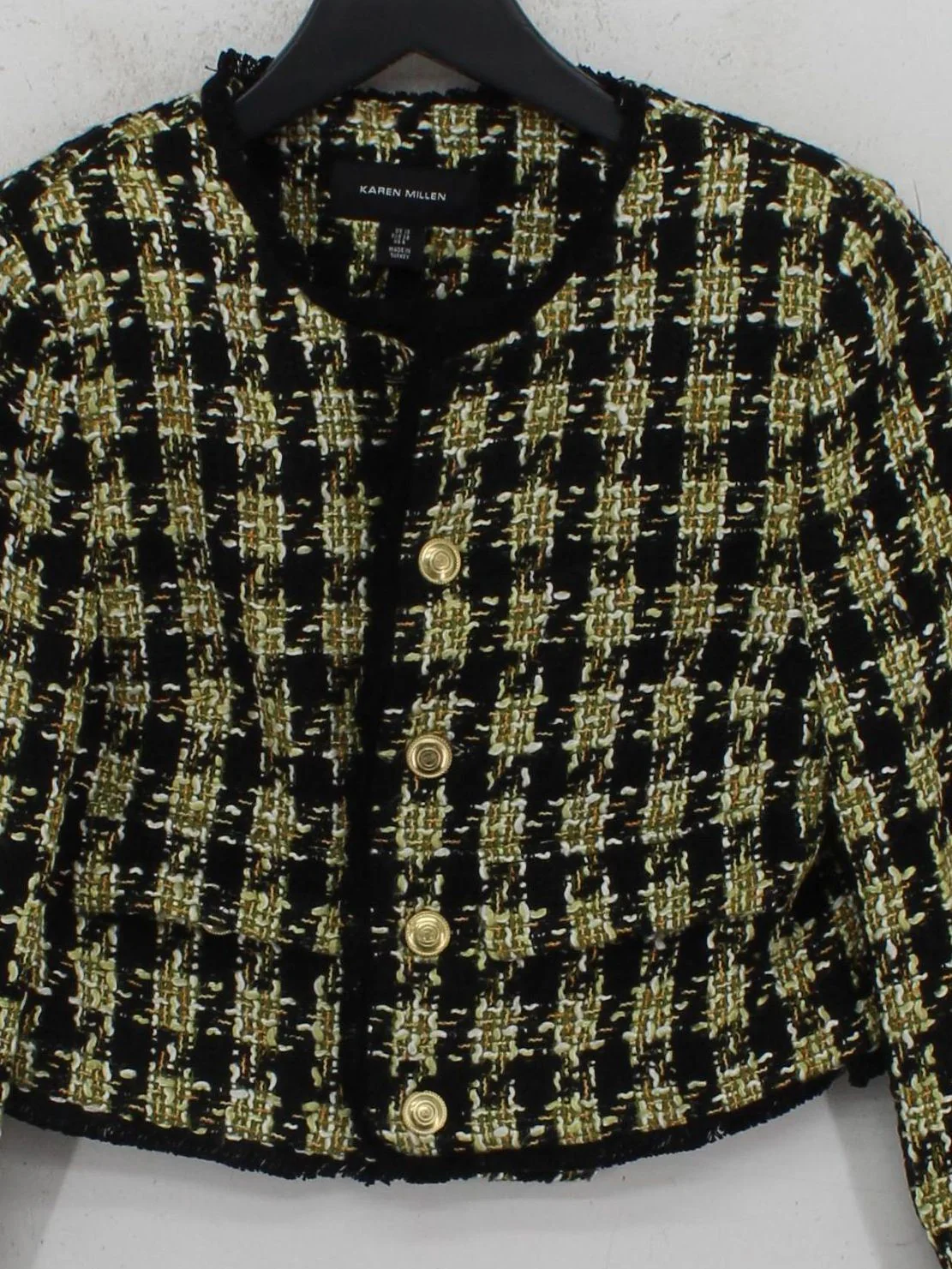 Karen Millen Bomber Jacket jacket black RRP £219 - Image 3