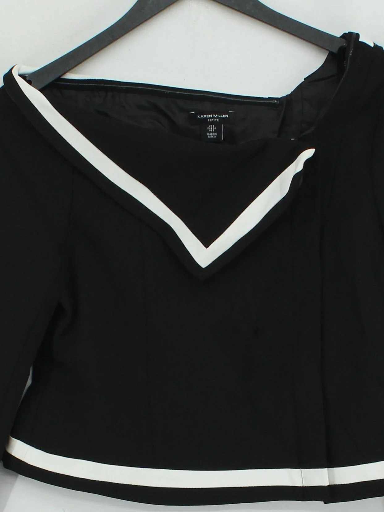 Karen Millen Bomber Jacket jacket black RRP £219 - Image 3