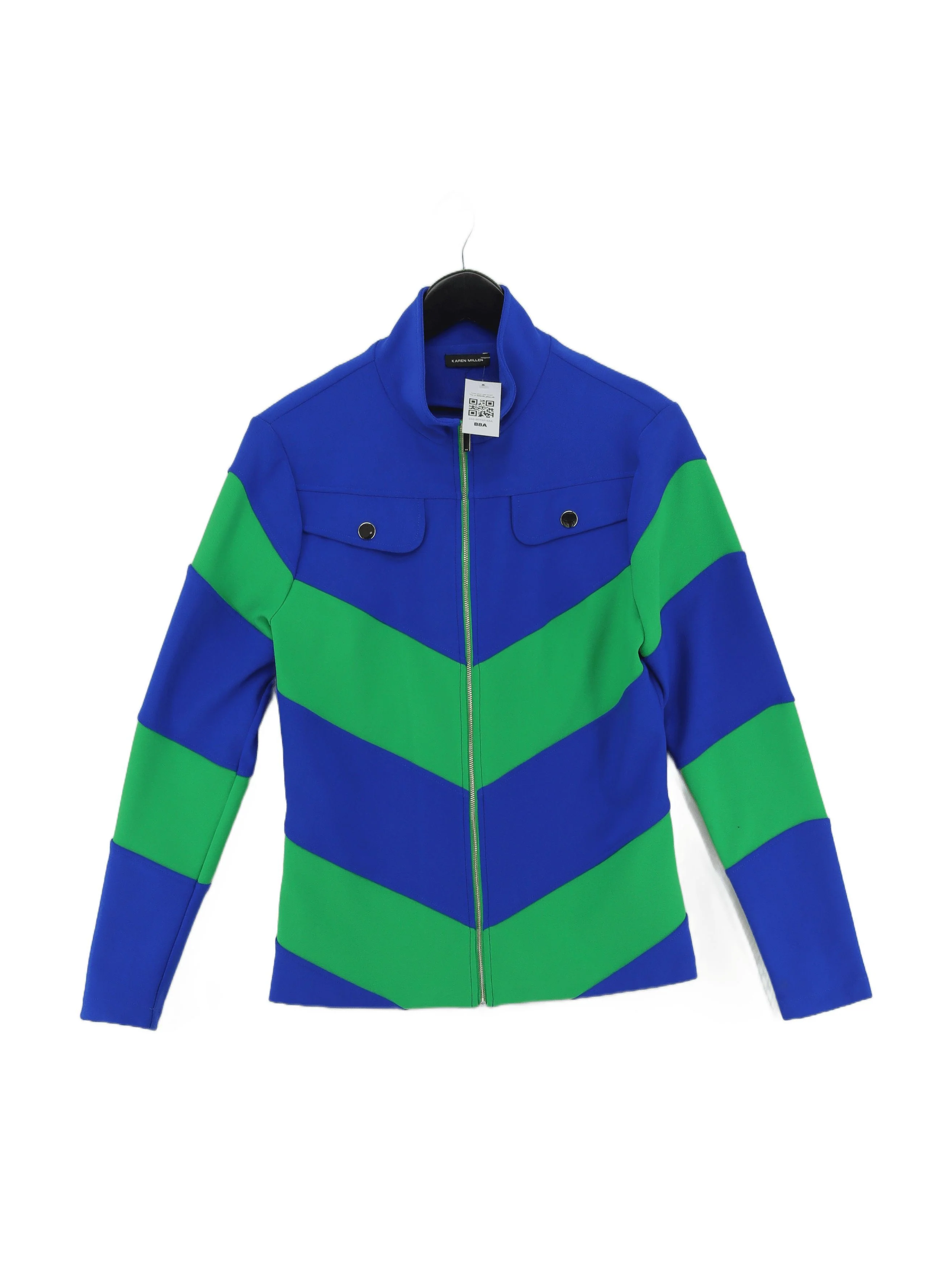 Karen Millen Bomber Jacket jacket blue