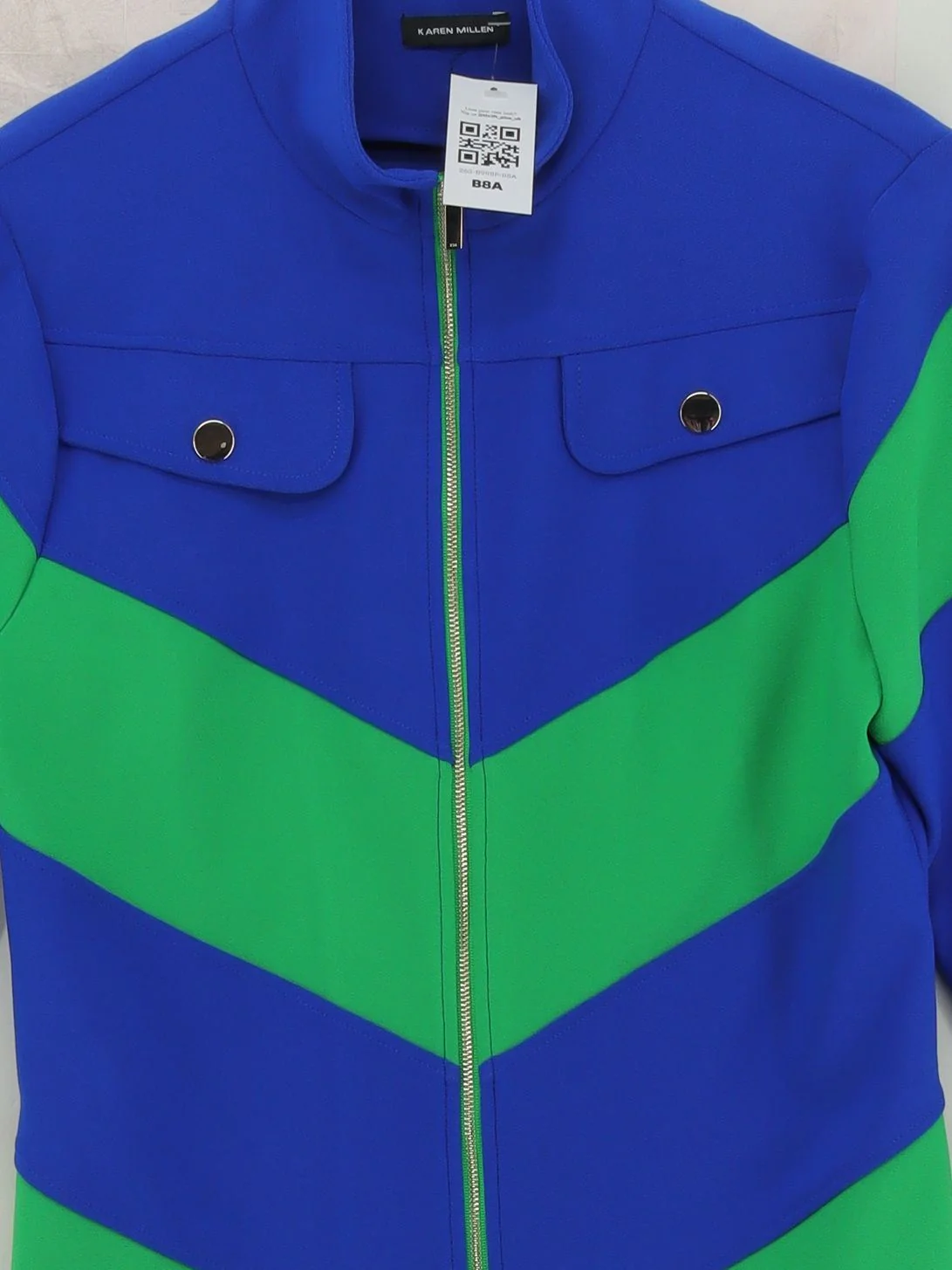Karen Millen Bomber Jacket jacket blue - Image 3