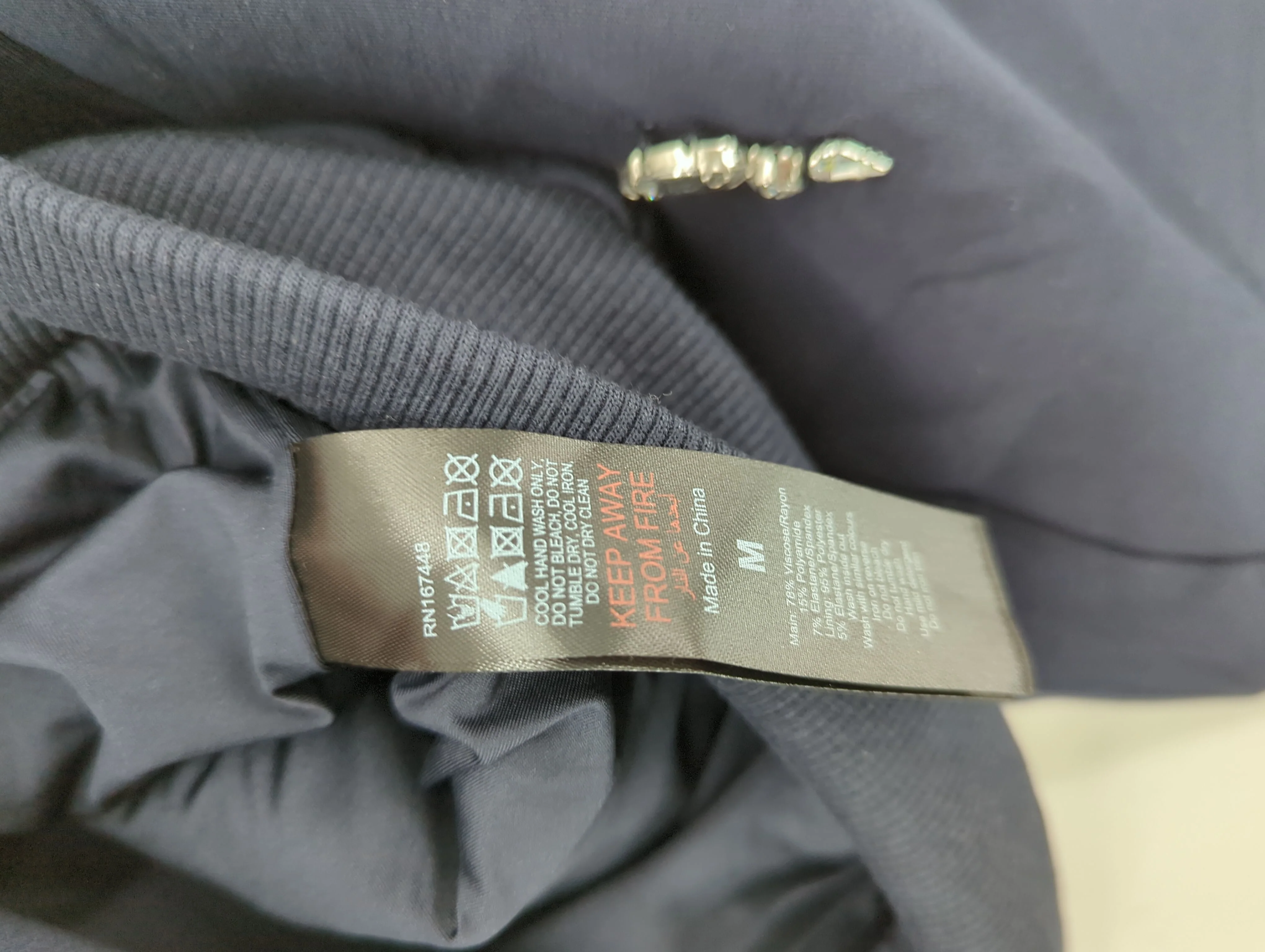 Karen Millen Bomber Jacket jacket blue RRP £119 - Image 7