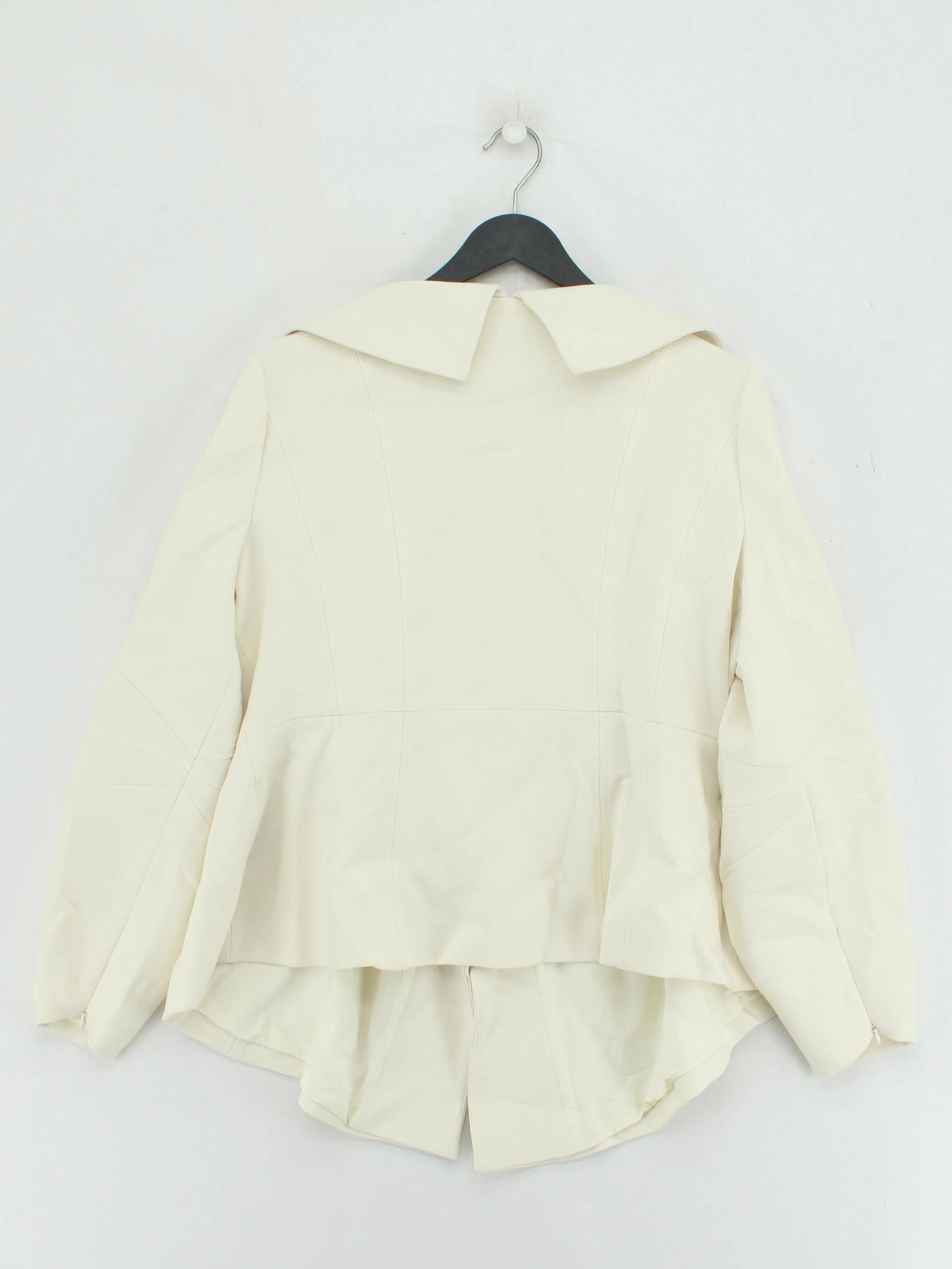 Karen Millen Bomber Jacket jacket cream RRP £209 - Image 2