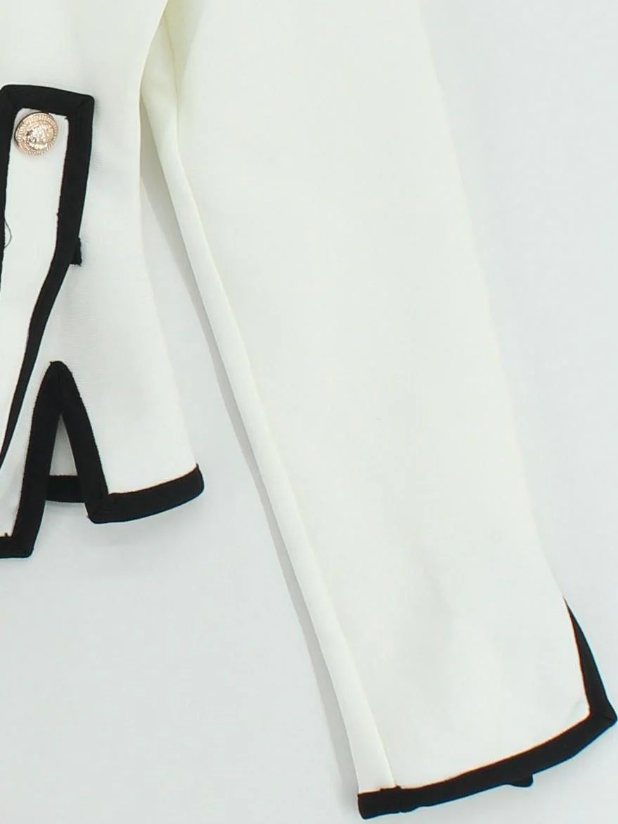 Karen Millen Bomber Jacket jacket white RRP £119 - Image 4