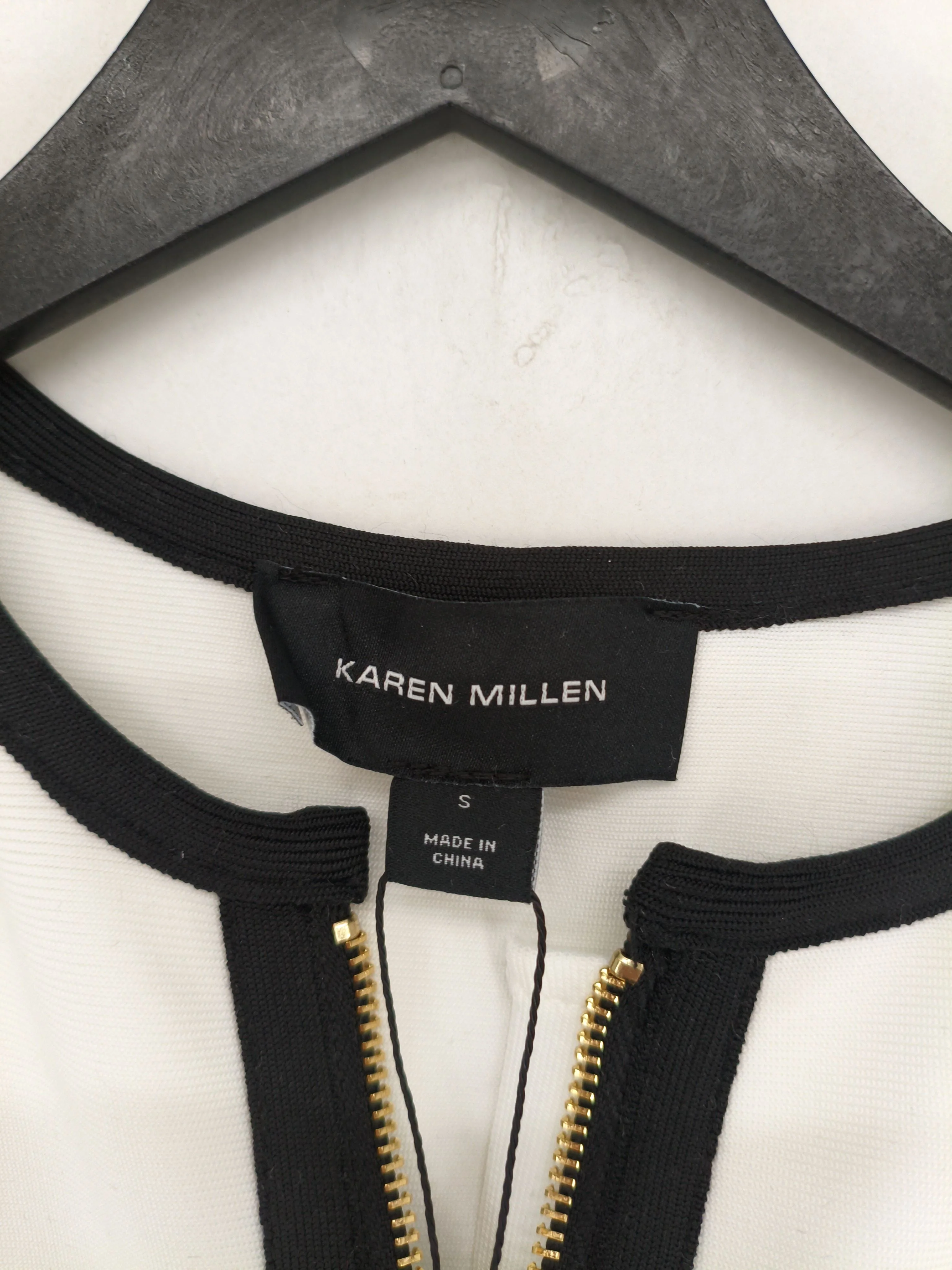 Karen Millen Bomber Jacket jacket white RRP £119 - Image 5