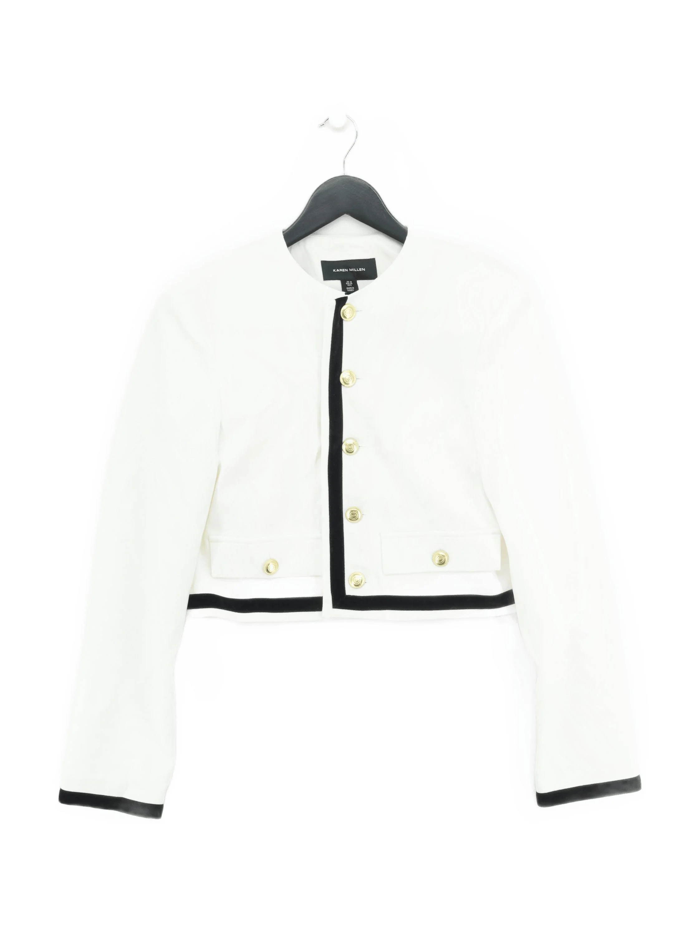 Karen Millen Bomber Jacket jacket white RRP £229 - Image 2