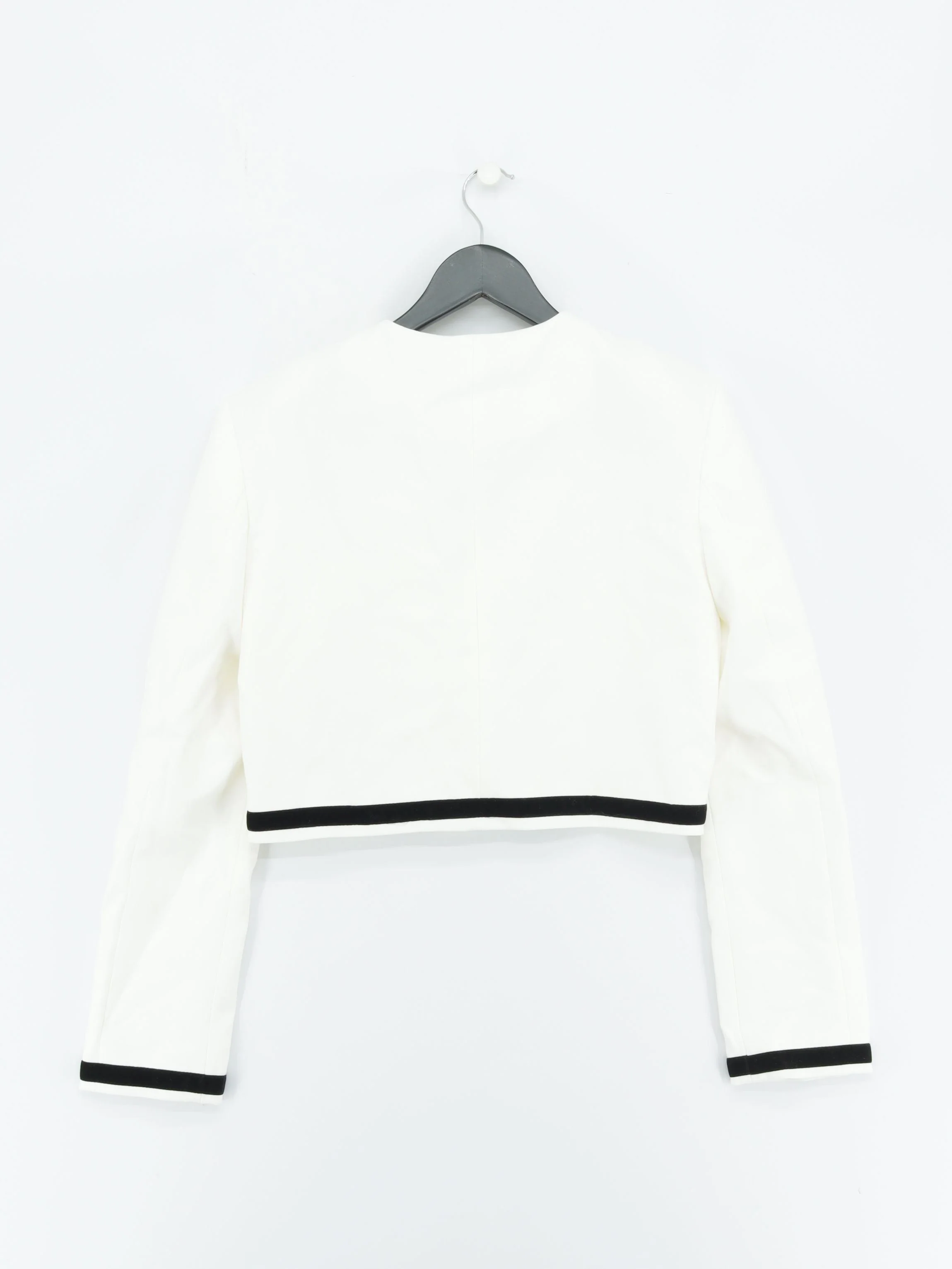Karen Millen Bomber Jacket jacket white RRP £229 - Image 3