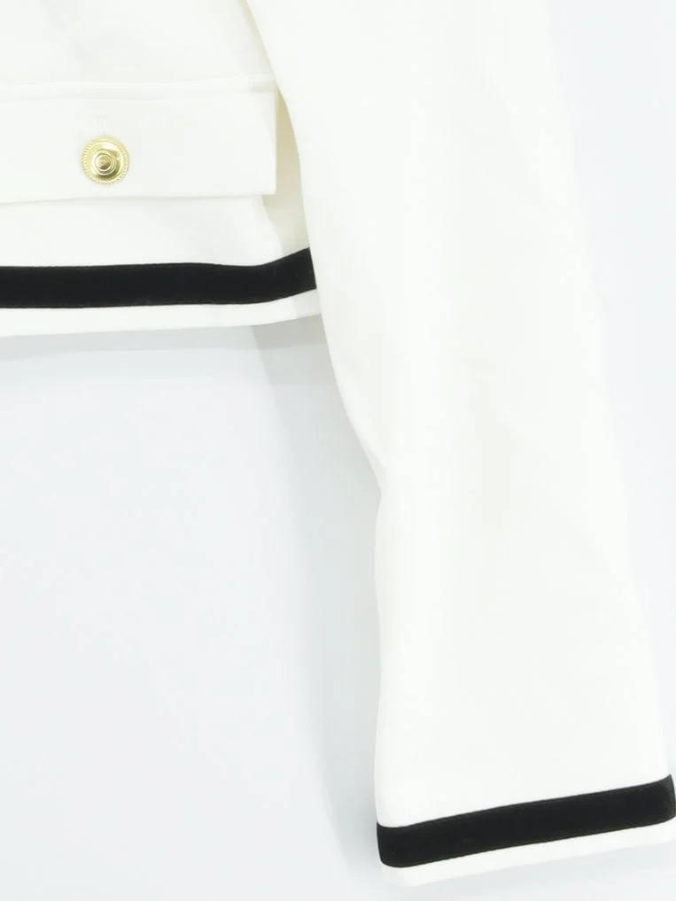 Karen Millen Bomber Jacket jacket white RRP £229 - Image 5