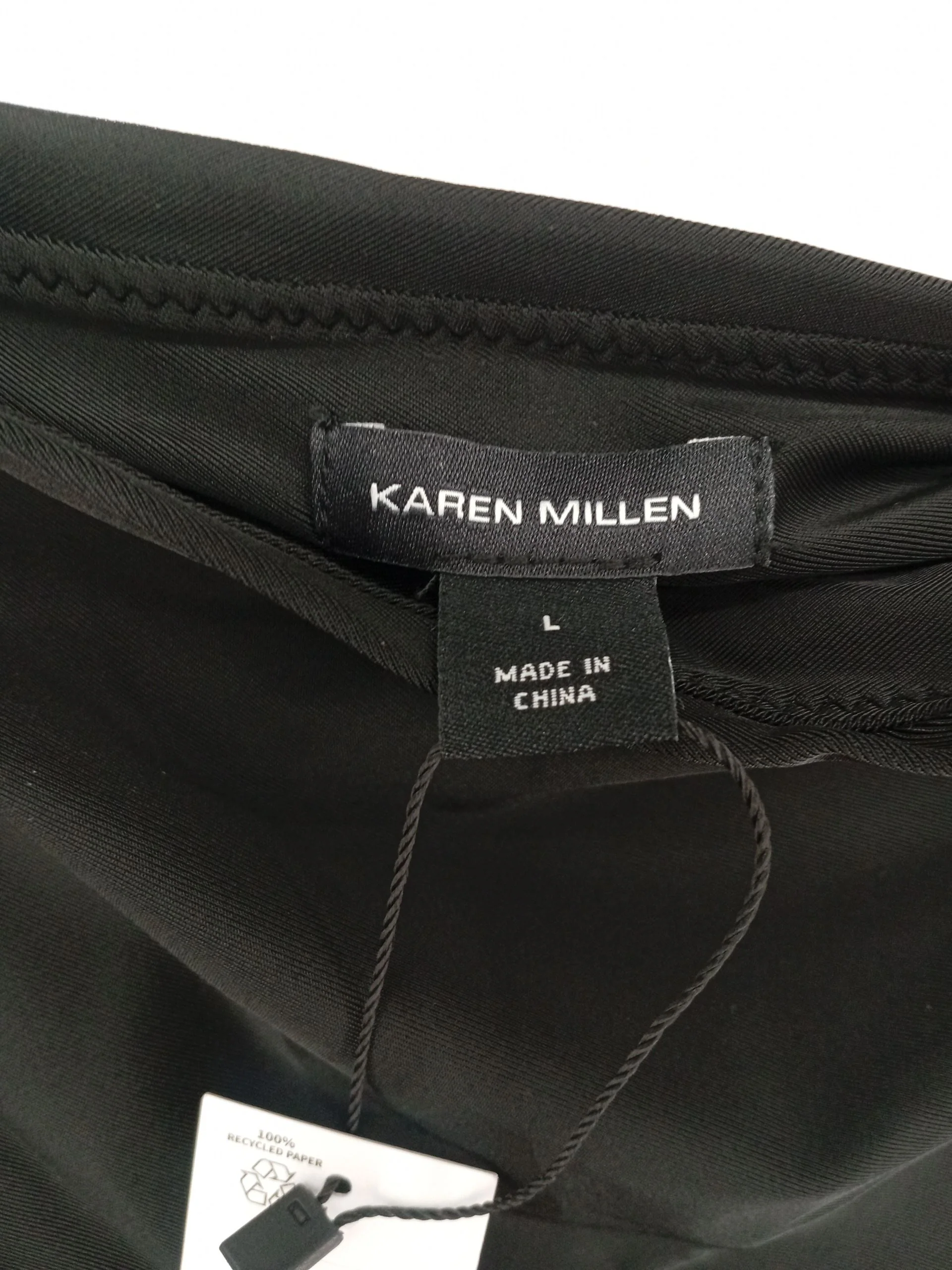 Karen Millen cheeky one shoulder one-piece swimsuit in black RRP £69 - Image 7