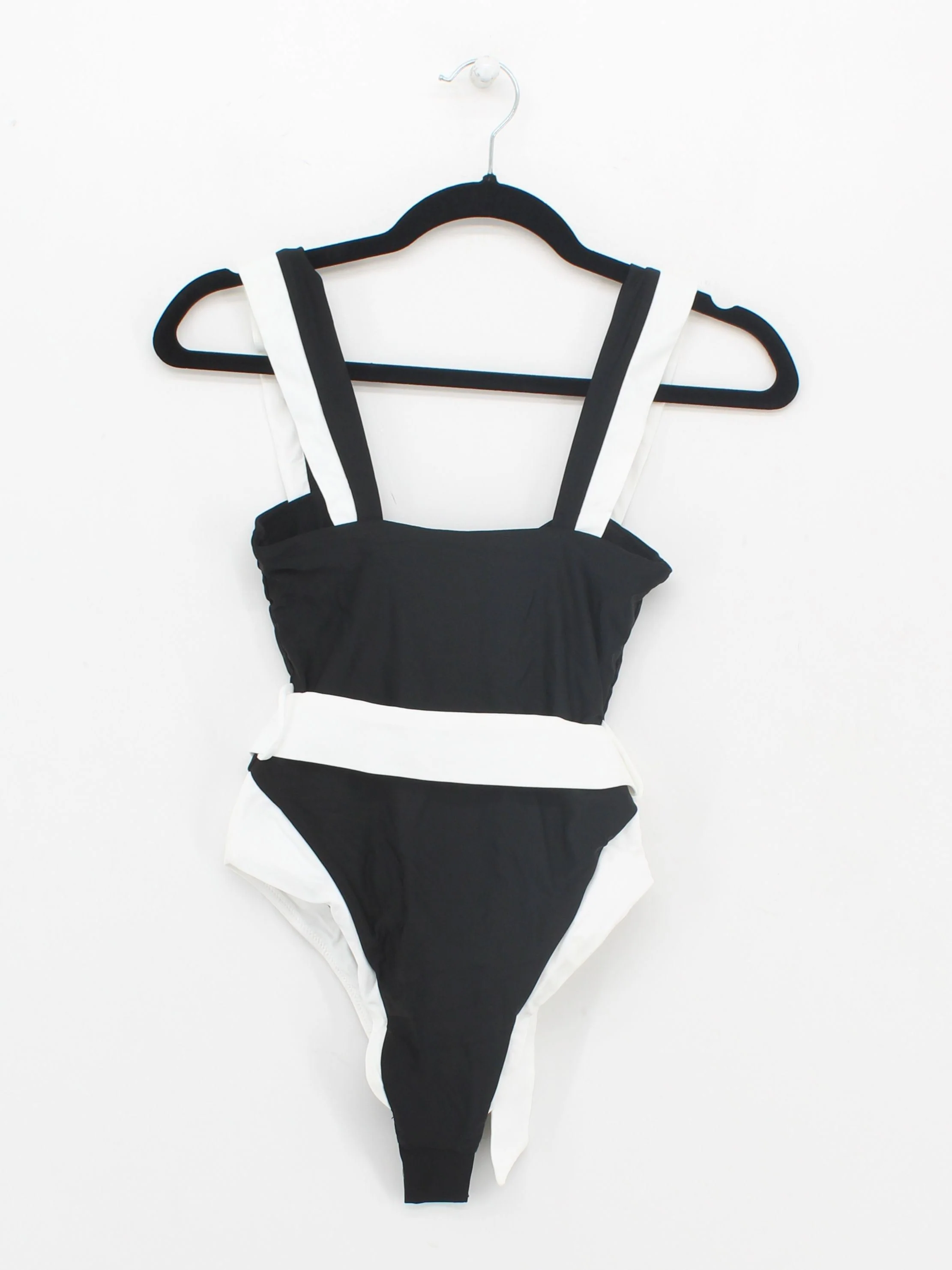 Karen Millen high leg tummy control one-piece swimsuit in multi RRP £69 - Image 2