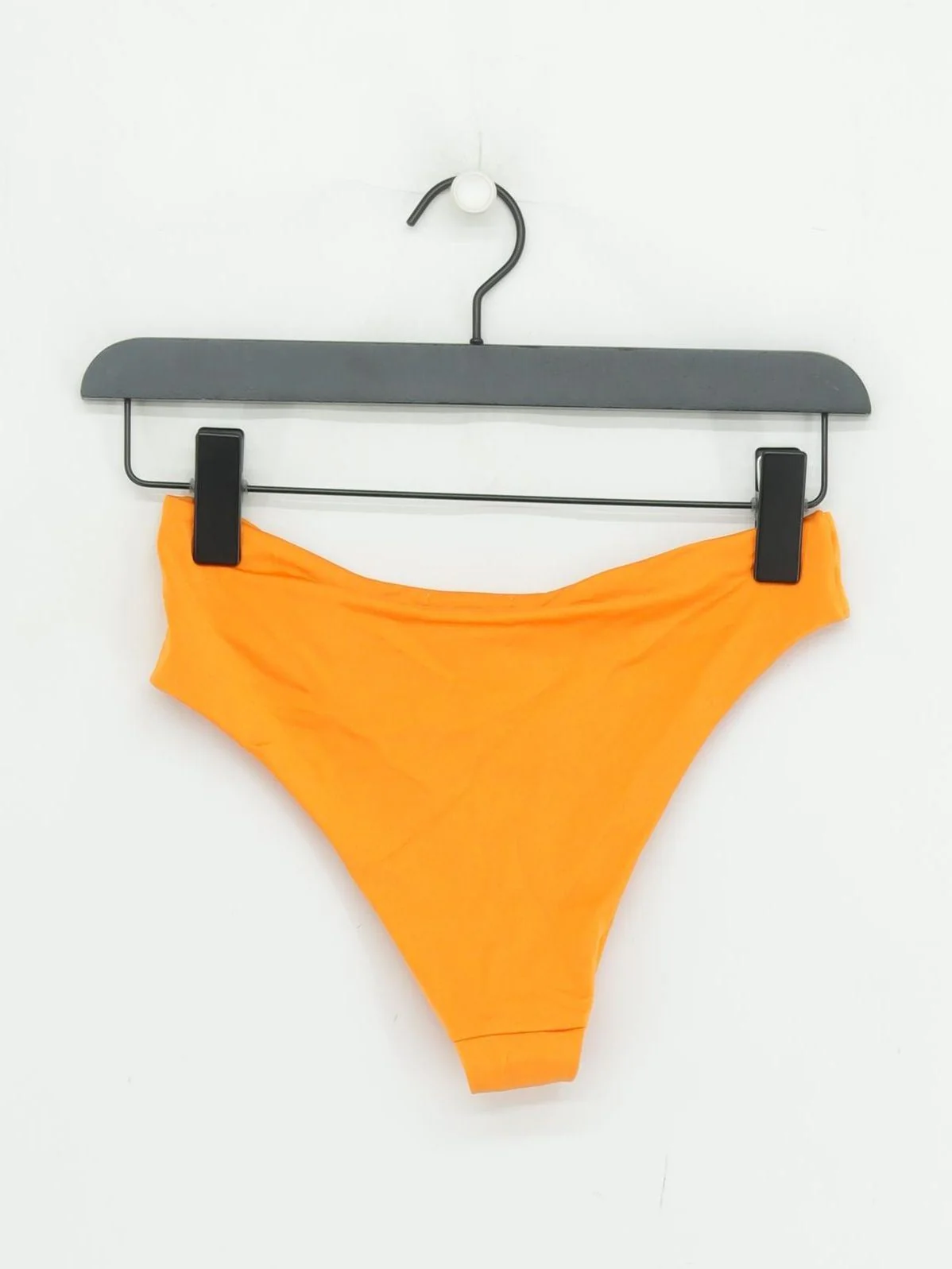 Karen Millen high waist bikini bottoms in orange RRP £35 - Image 2