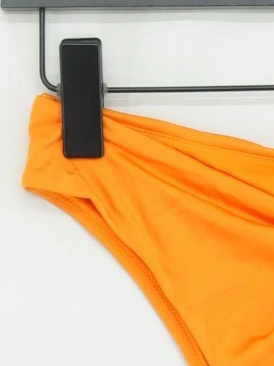 Karen Millen high waist bikini bottoms in orange RRP £35 - Image 4