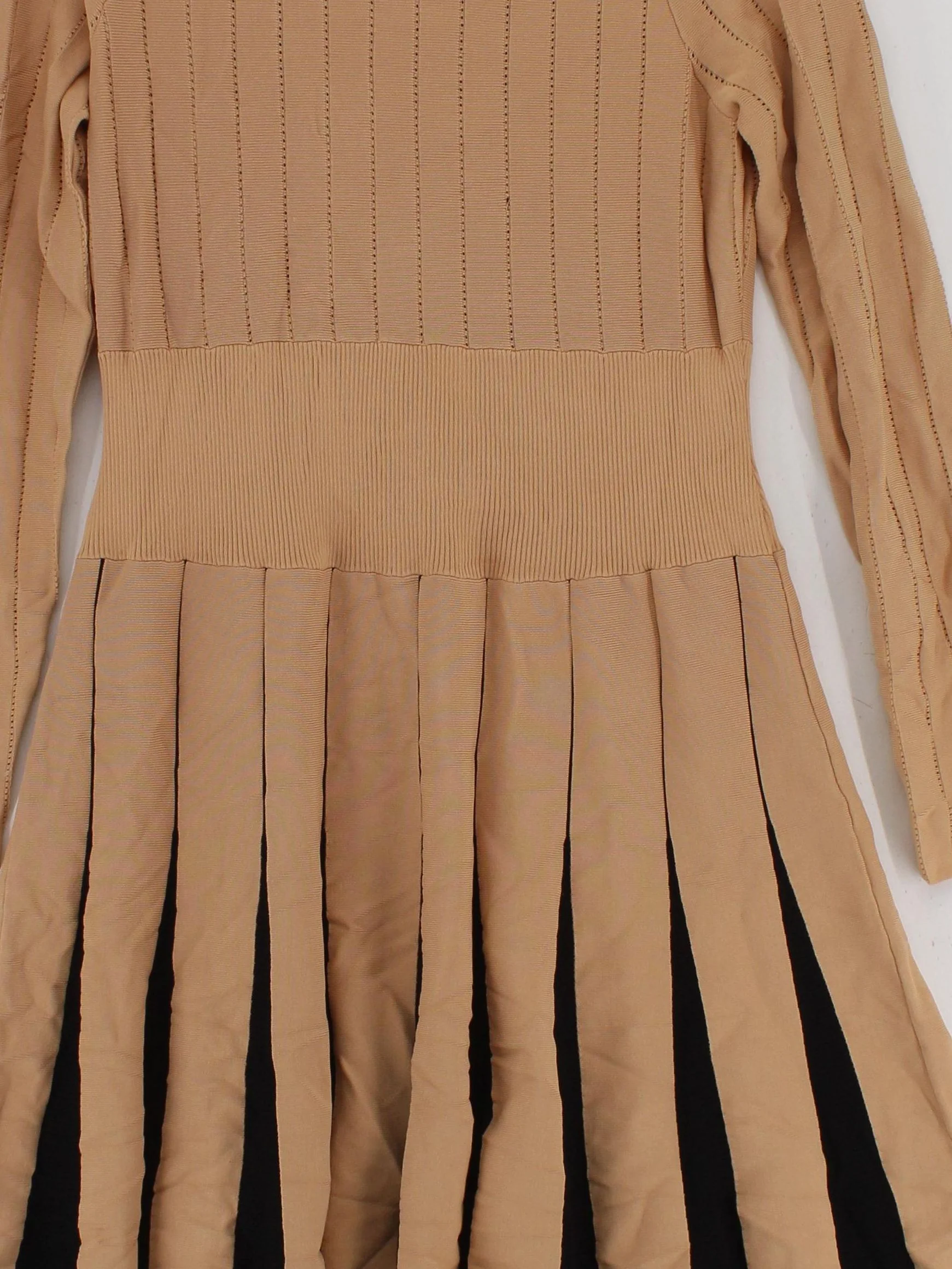 Karen Millen Jumper Midi Dress L in Brown RRP £149 - Image 3