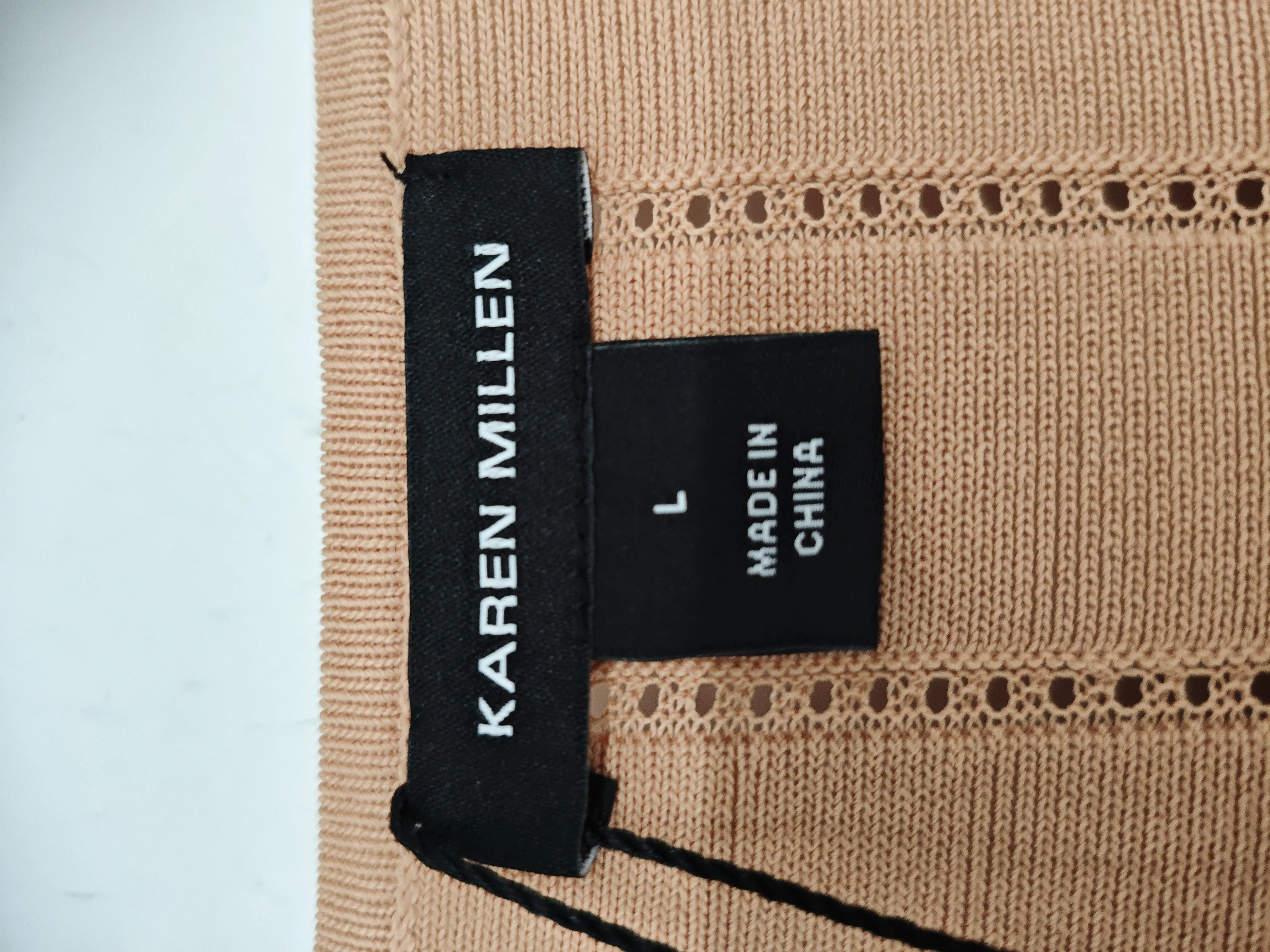Karen Millen Jumper Midi Dress L in Brown RRP £149 - Image 6