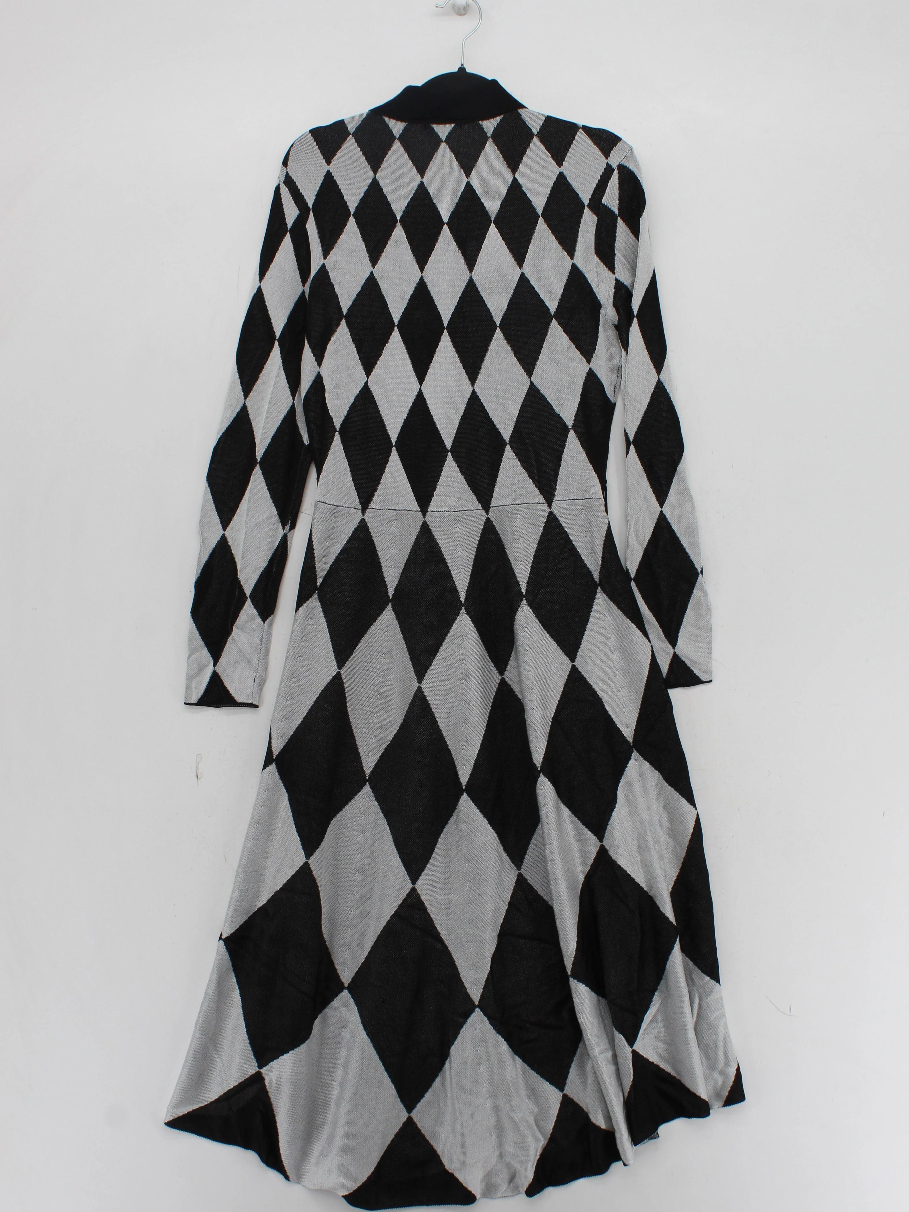 Karen Millen Jumper Midi Dress M in Black RRP £139 - Image 2