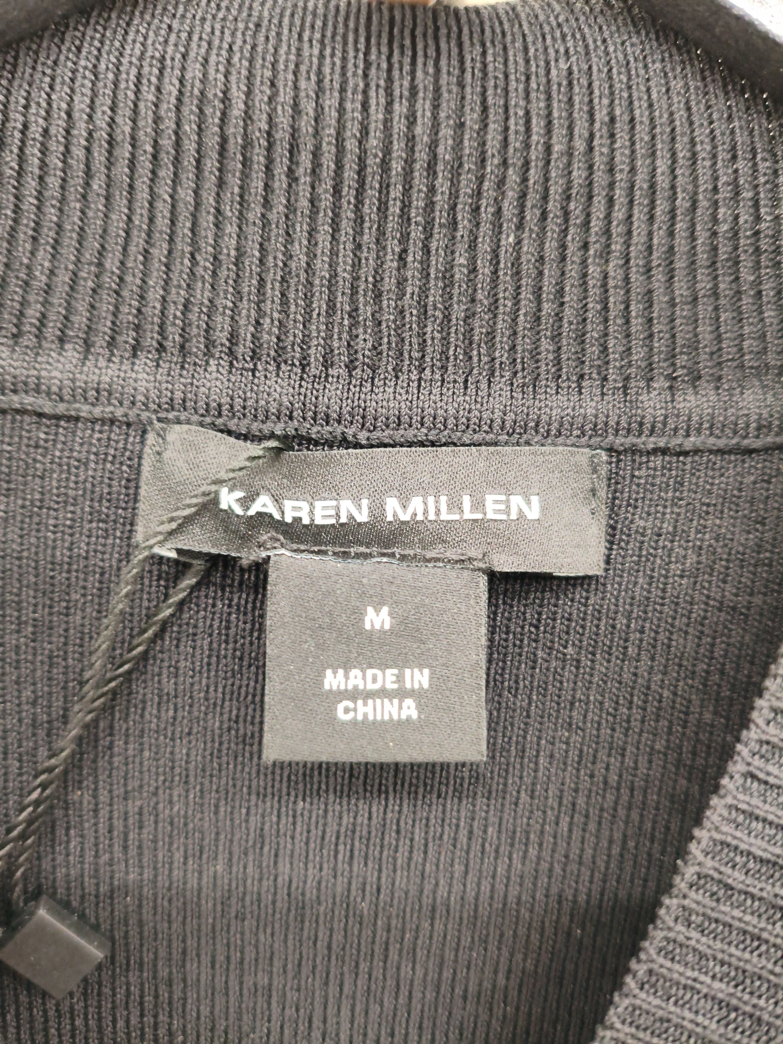Karen Millen Jumper Midi Dress M in Black RRP £149 - Image 6