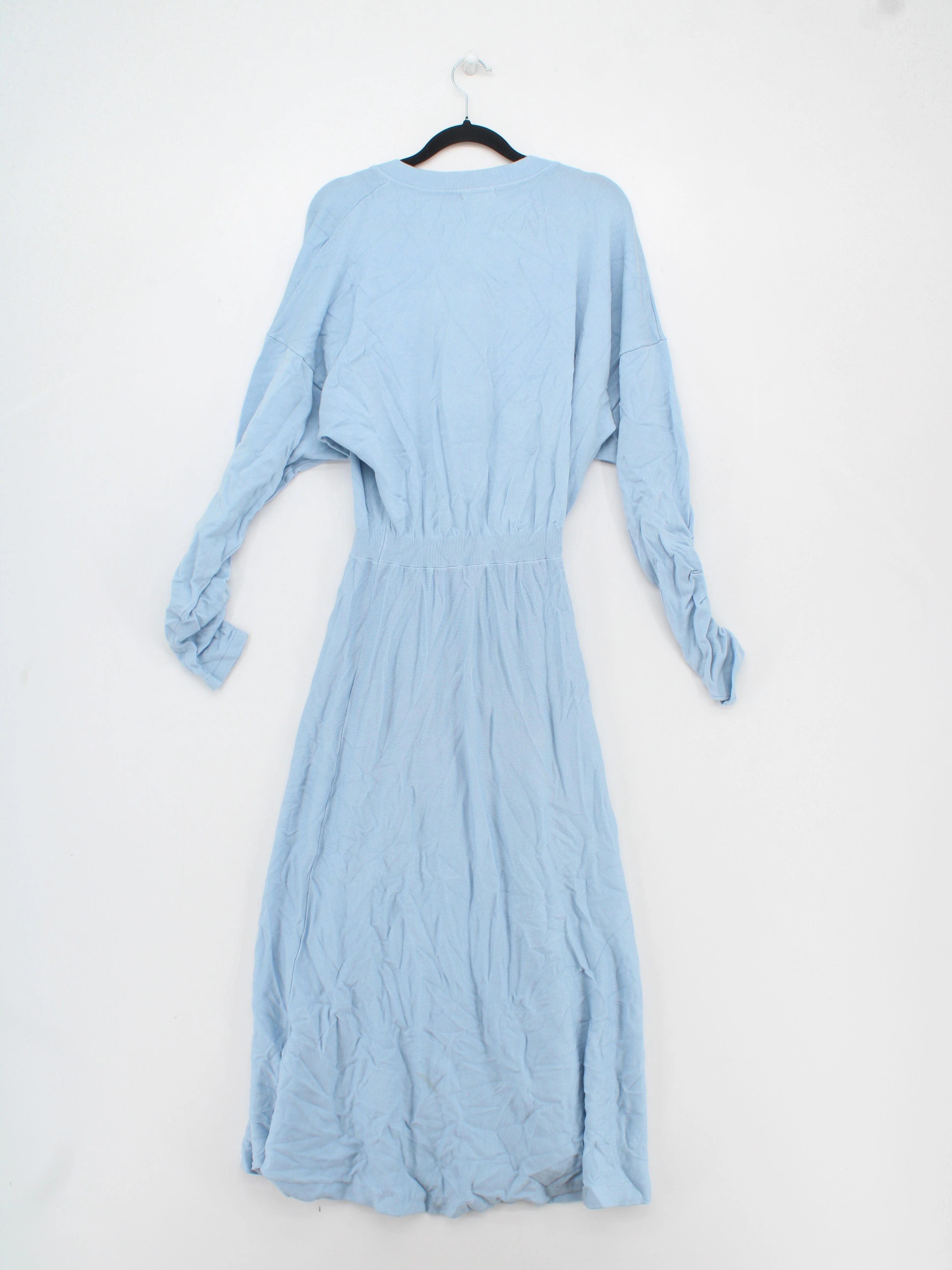 Karen Millen Jumper Midi Dress M in Blue RRP £85 - Image 2