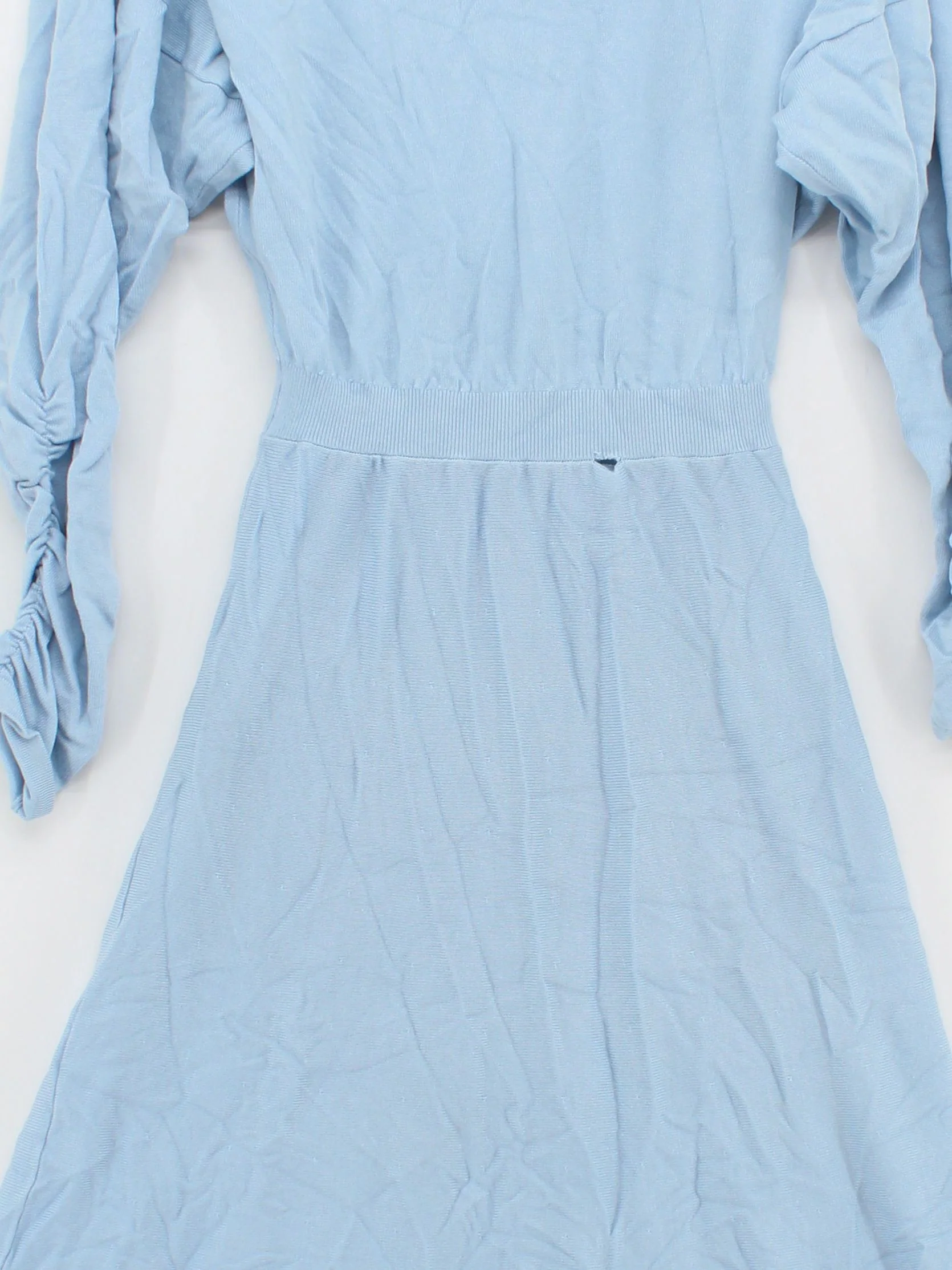 Karen Millen Jumper Midi Dress M in Blue RRP £85 - Image 3
