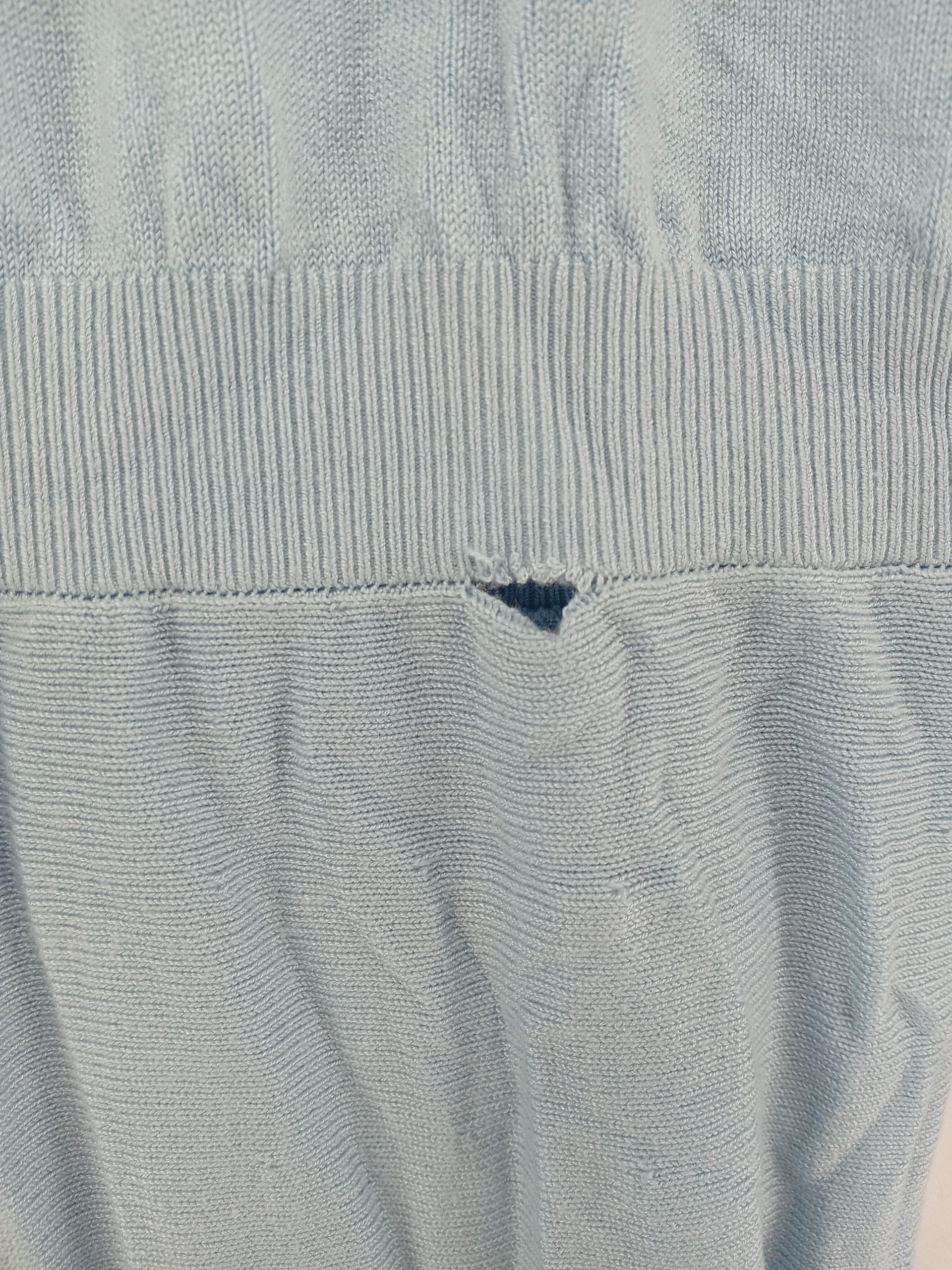 Karen Millen Jumper Midi Dress M in Blue RRP £85 - Image 5