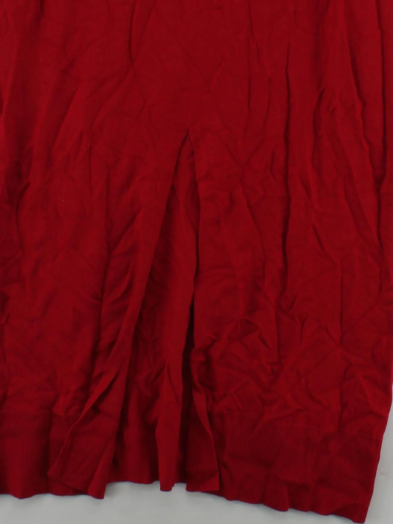 Karen Millen Jumper Midi Dress S in Red RRP £89 - Image 4