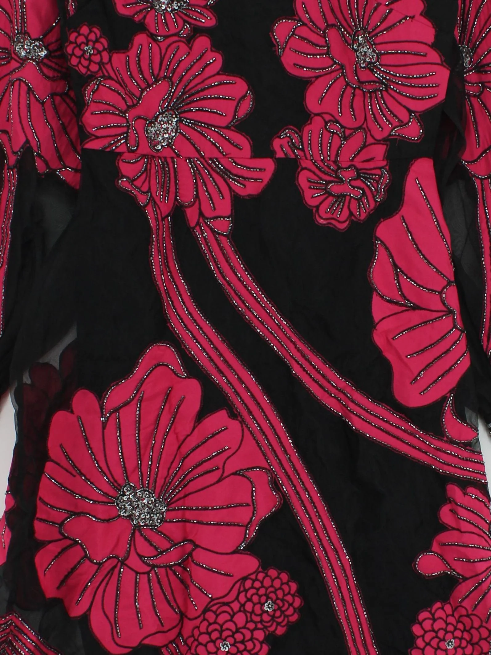 Karen Millen Jumper Midi Dress UK10 in Black RRP £329 - Image 3
