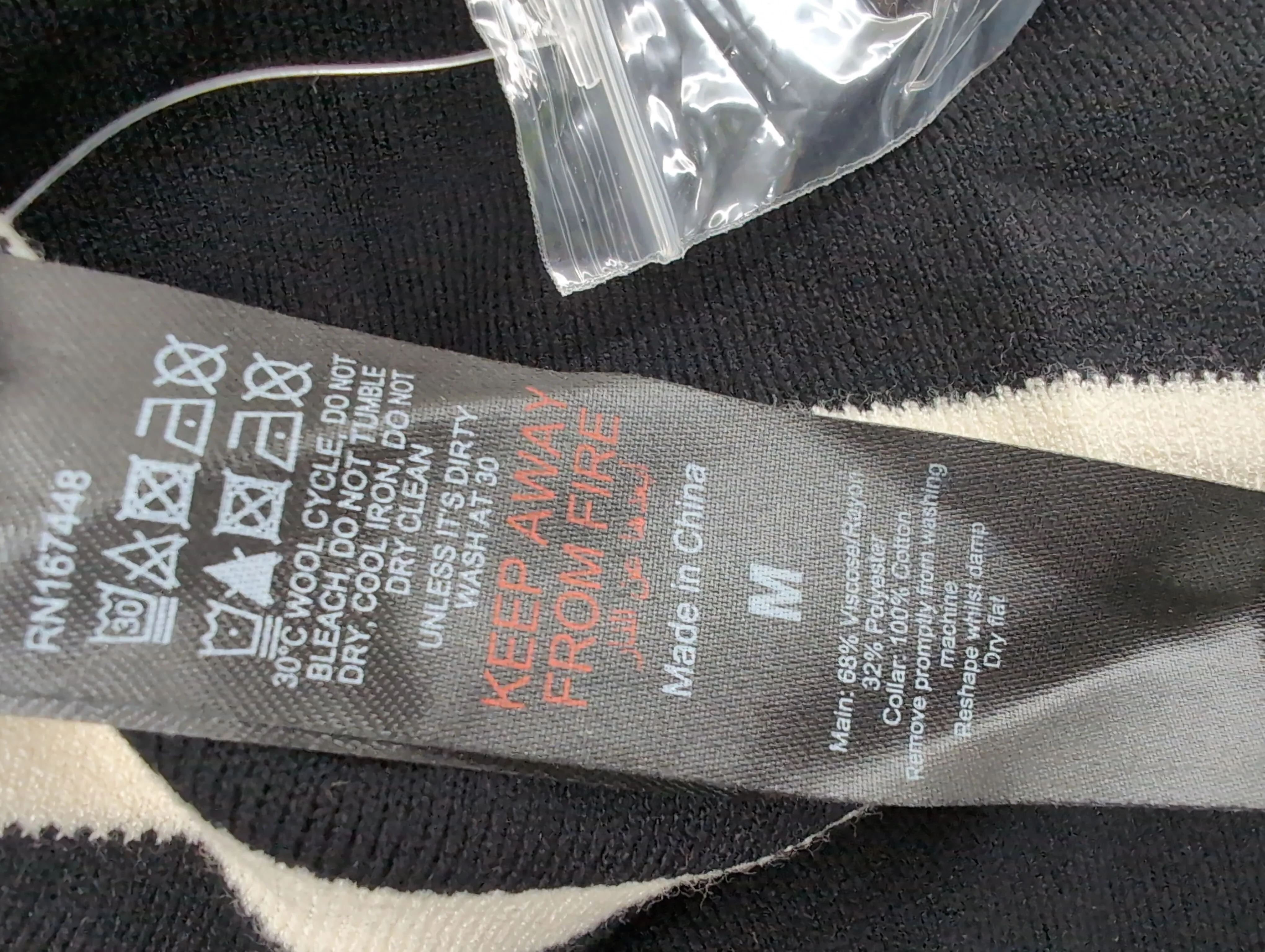 Karen Millen Jumper Mini Dress M in Multi RRP £149 - Image 6