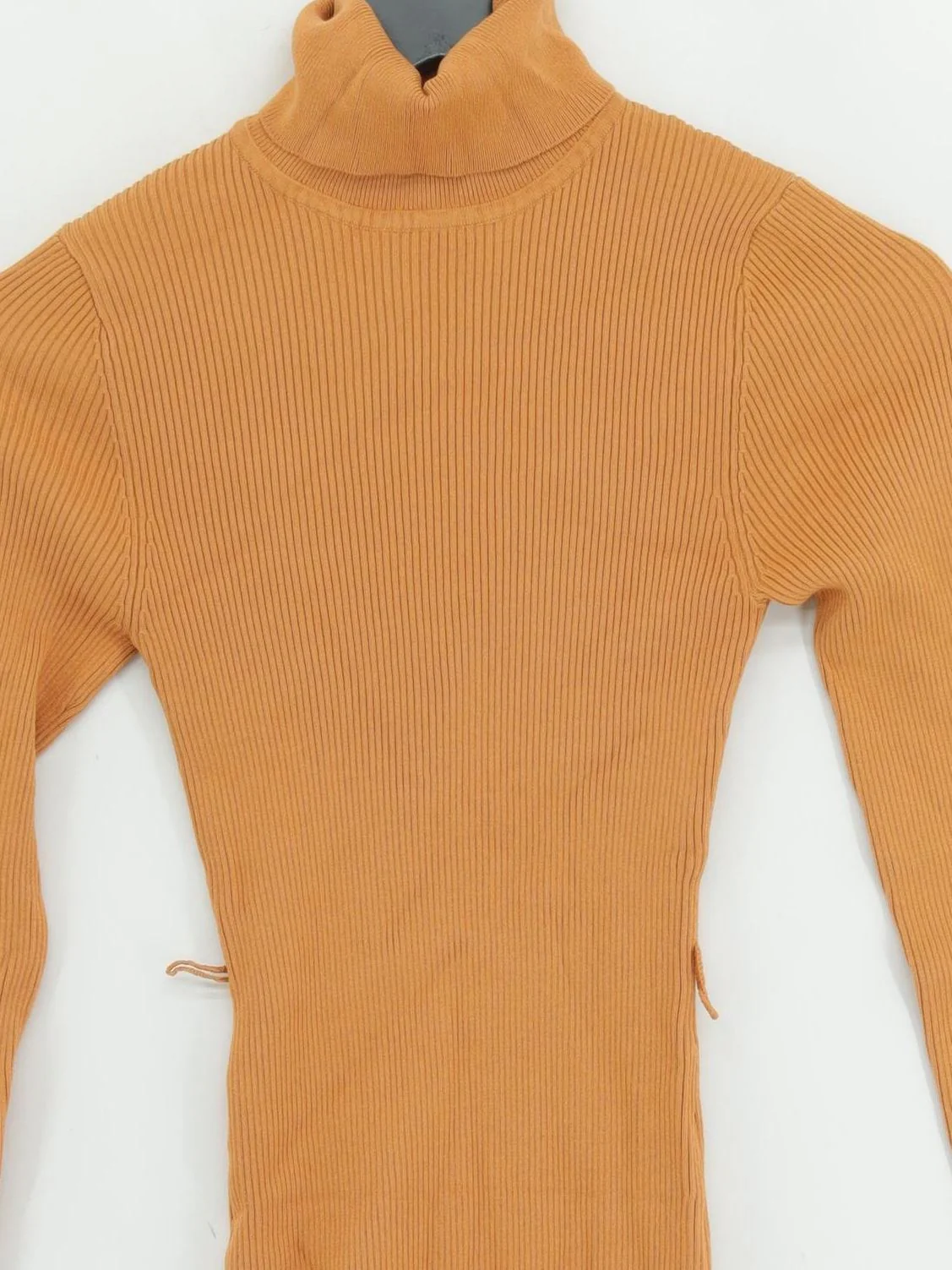 Karen Millen Jumper Mini Dress XS in Tan RRP £95 - Image 3