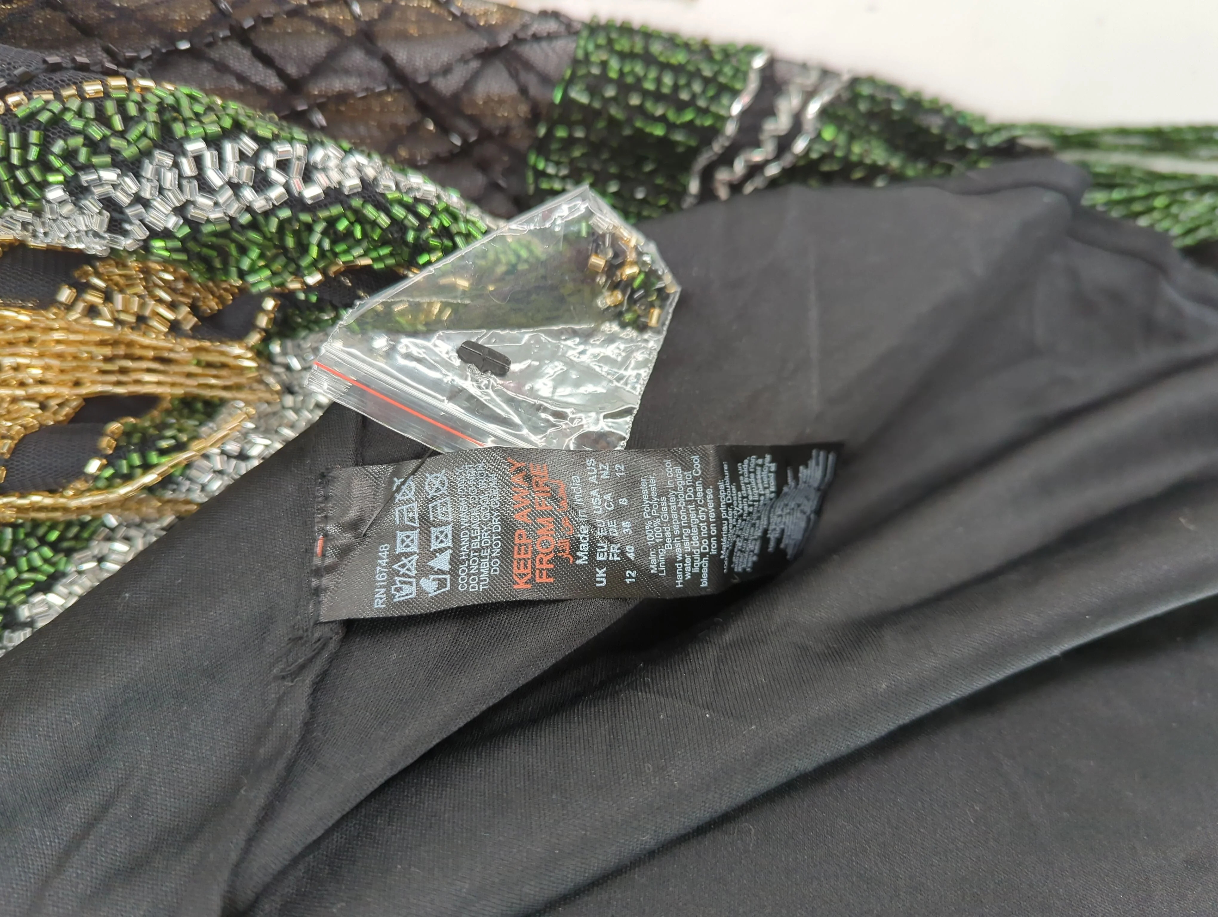 Karen Millen Maxi Dress in Black RRP £379 - Image 6